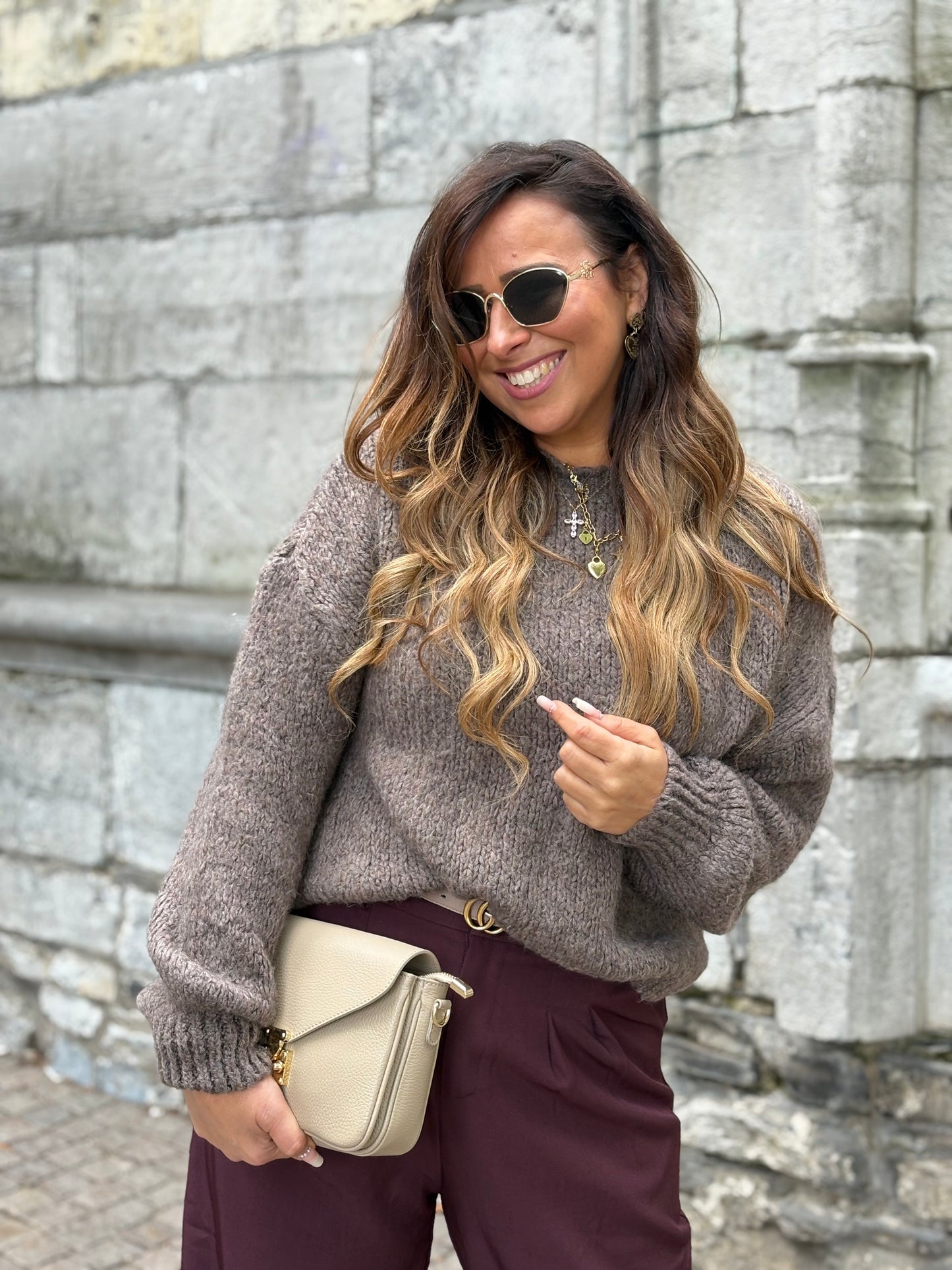 Naomi Sweater Taupe