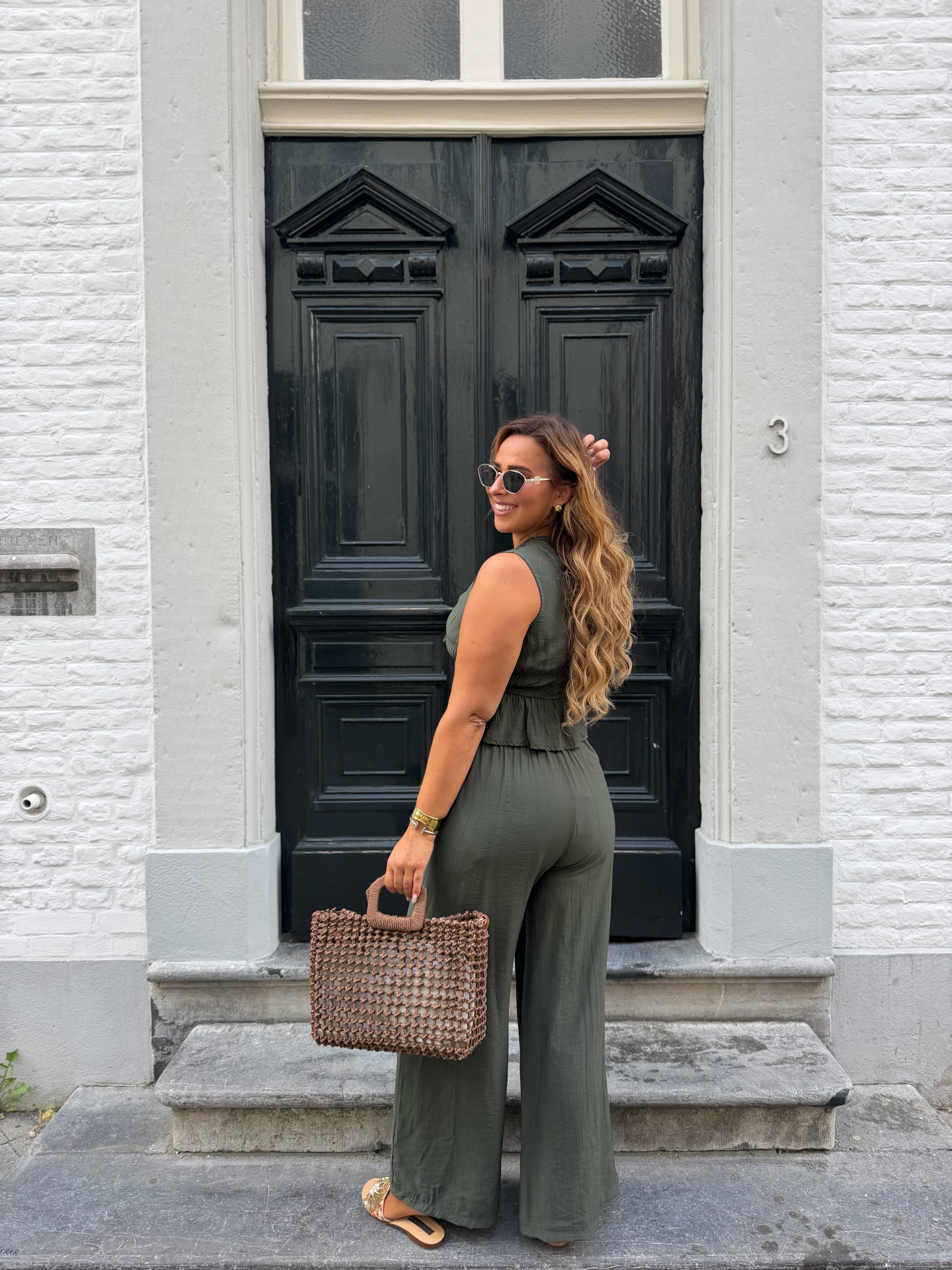 Vibing All Summer Khaki