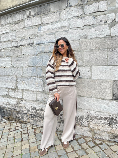 Stripes All Around Beige - MyBajka
