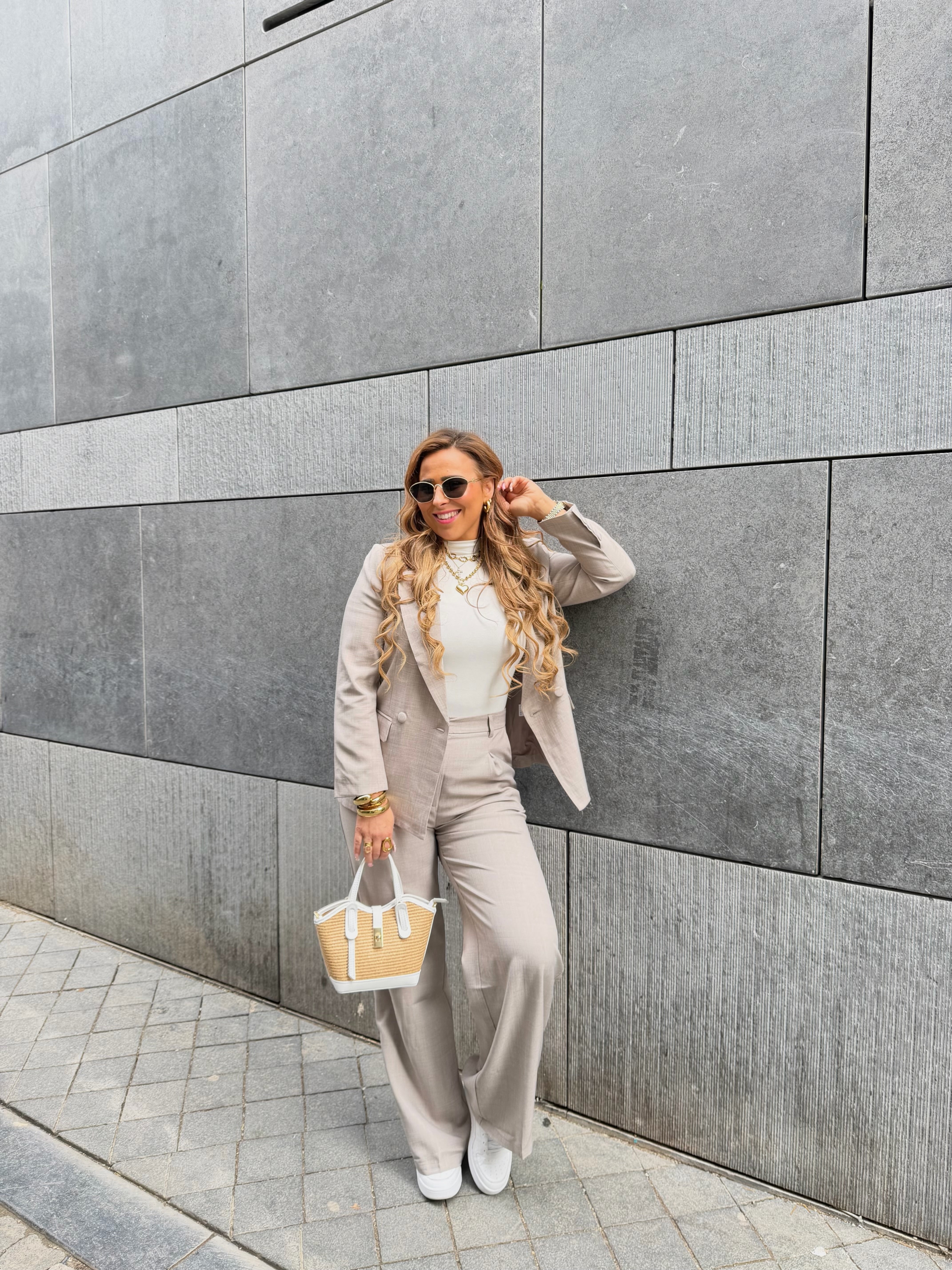 Forever Mine Blazer Taupe