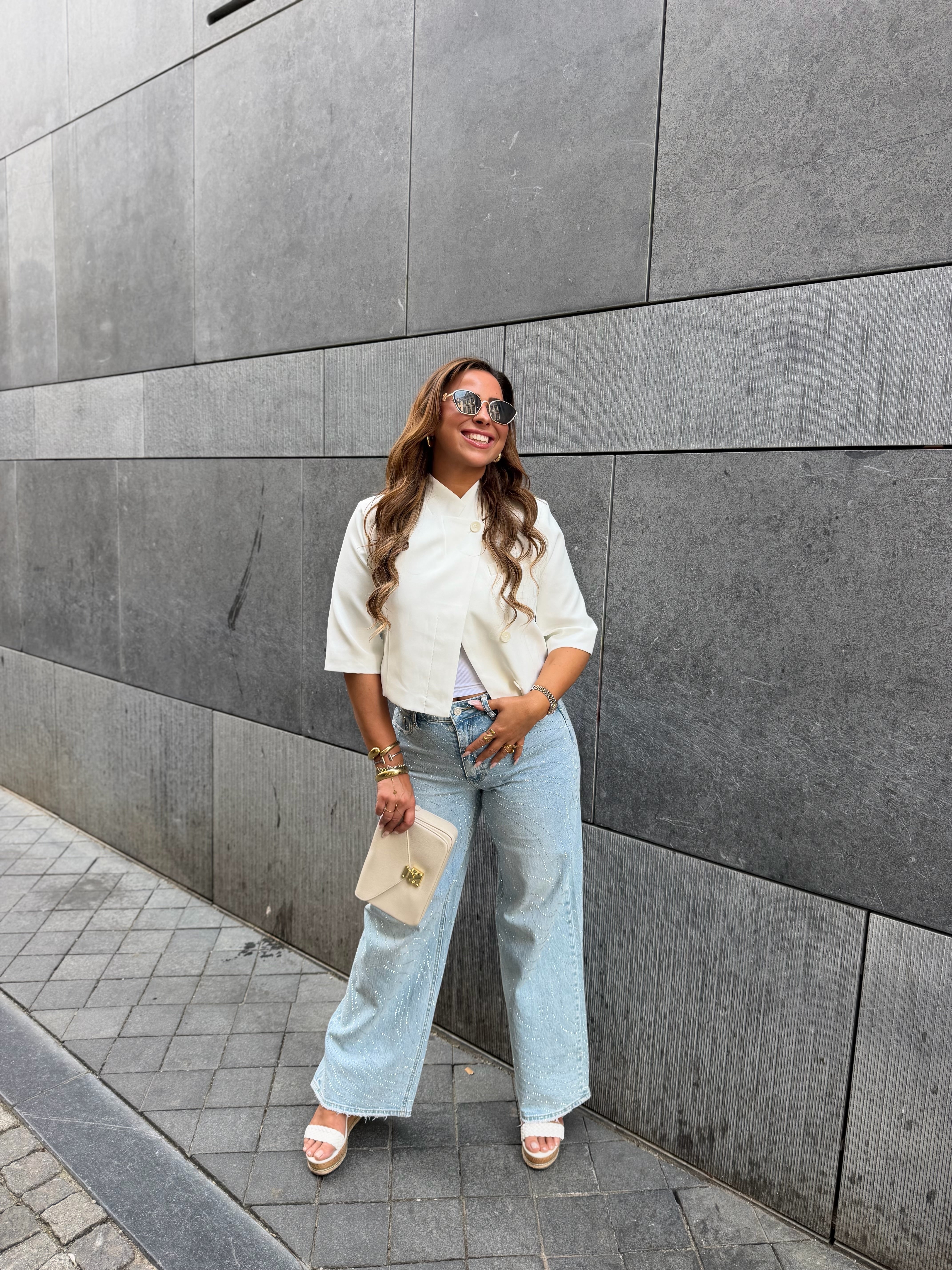 Lilly White Blazer