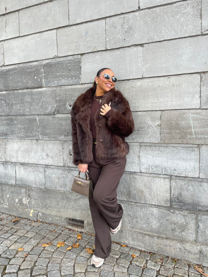 Magical Faux Fur Brown