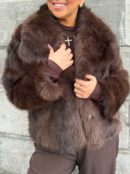Magical Faux Fur Brown