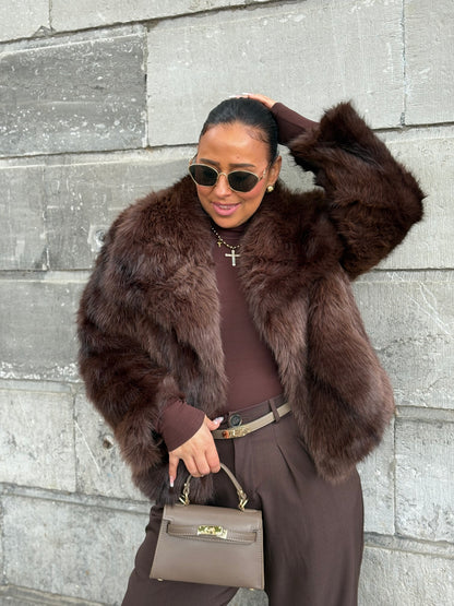 Magical Faux Fur Brown
