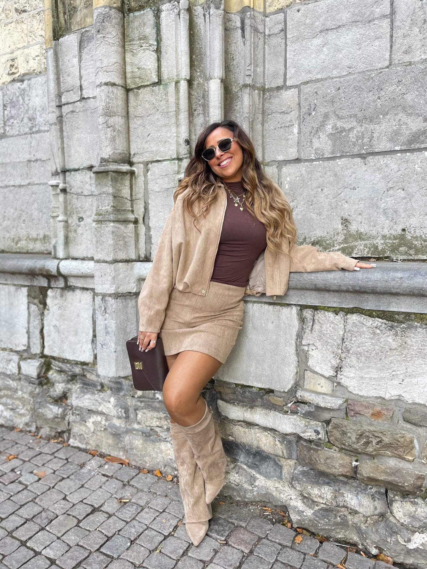 Get It Girl Jacket Beige
