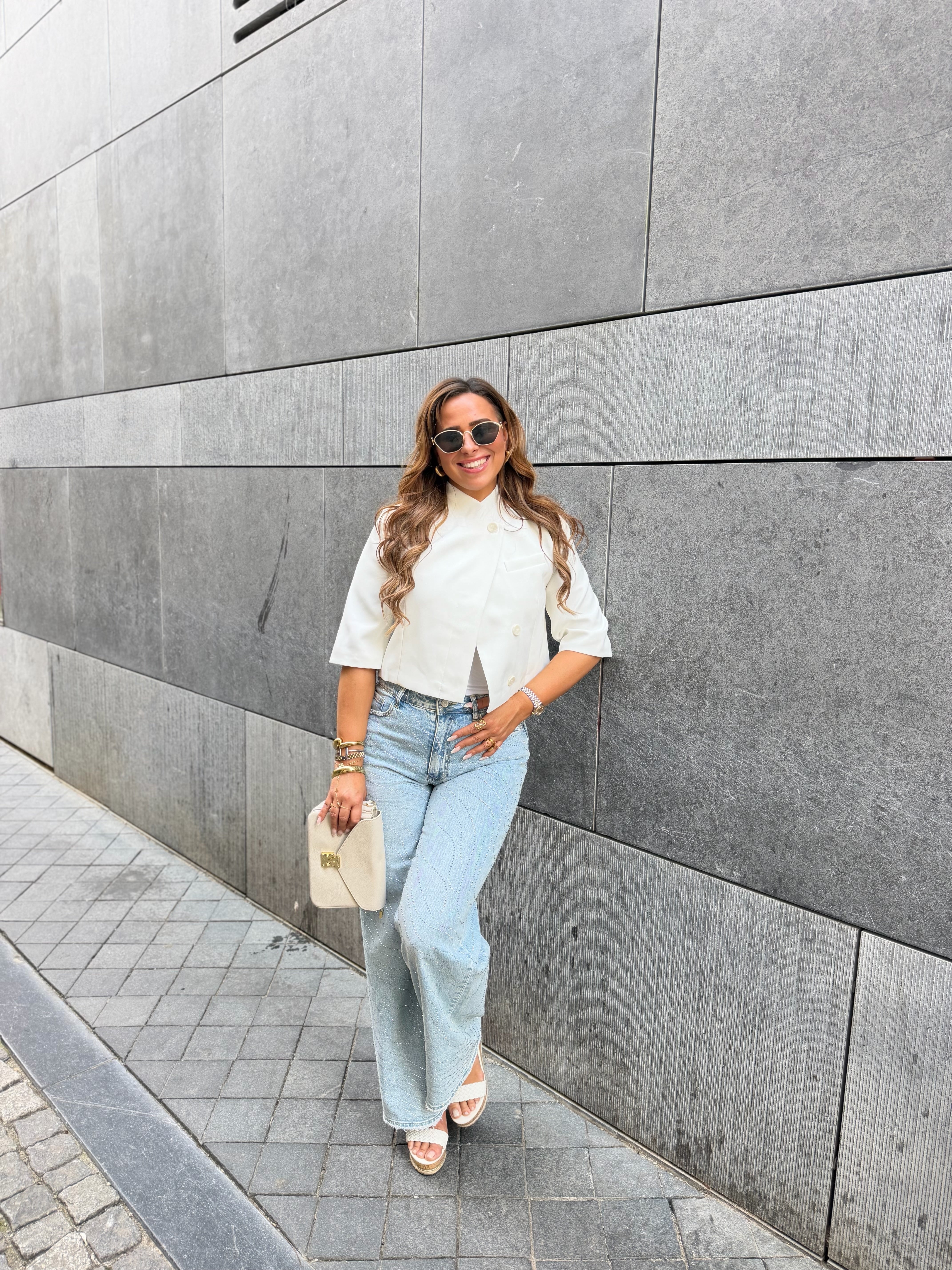 Lilly White Blazer
