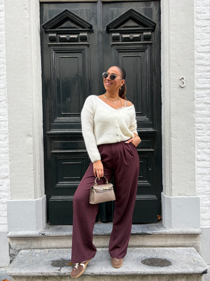 Love The Vibes Cardigan White