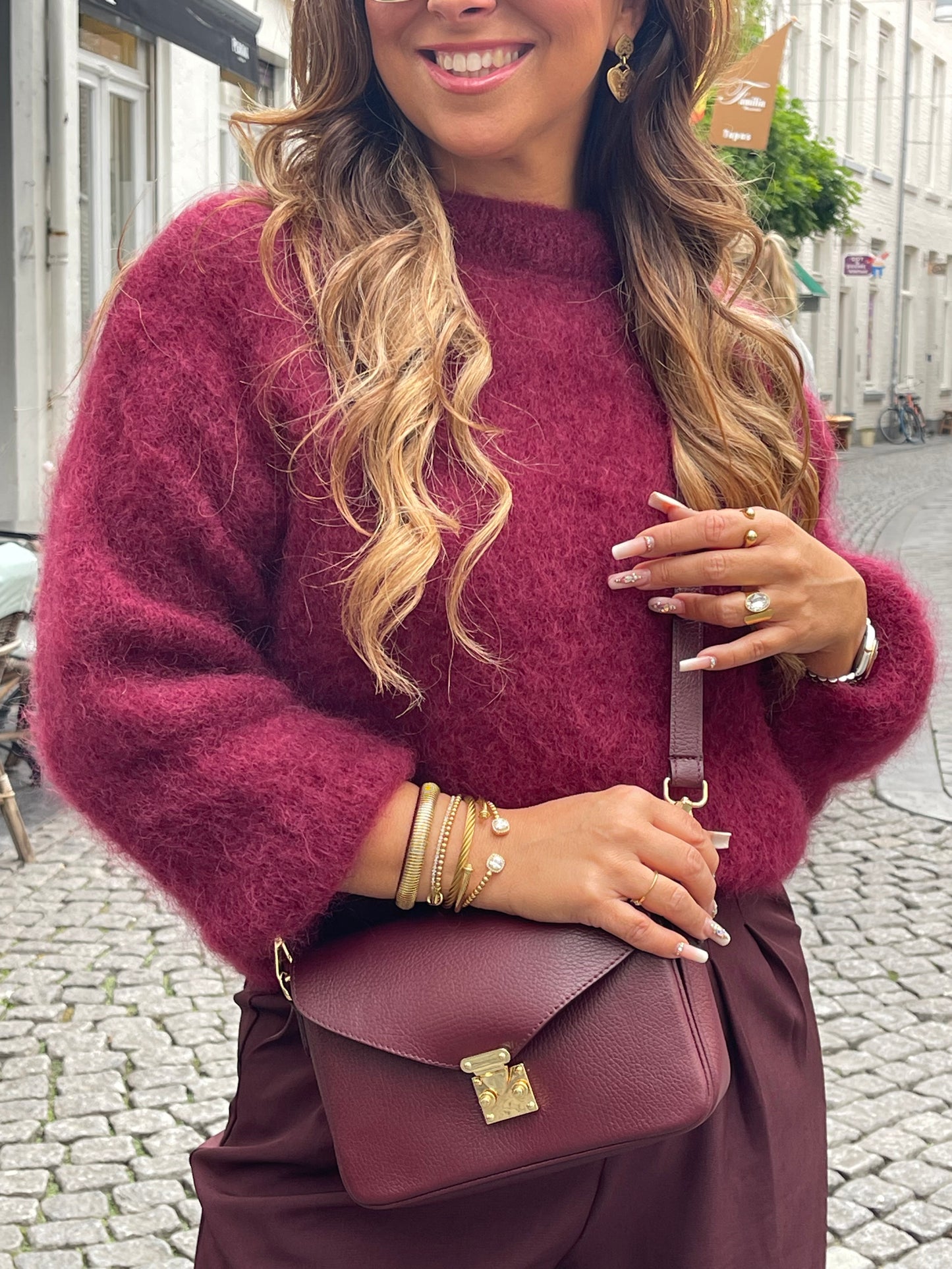 Magical Winter Burgundy