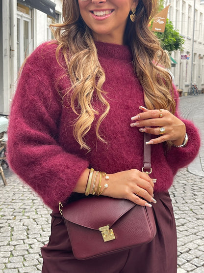 Magical Winter Burgundy