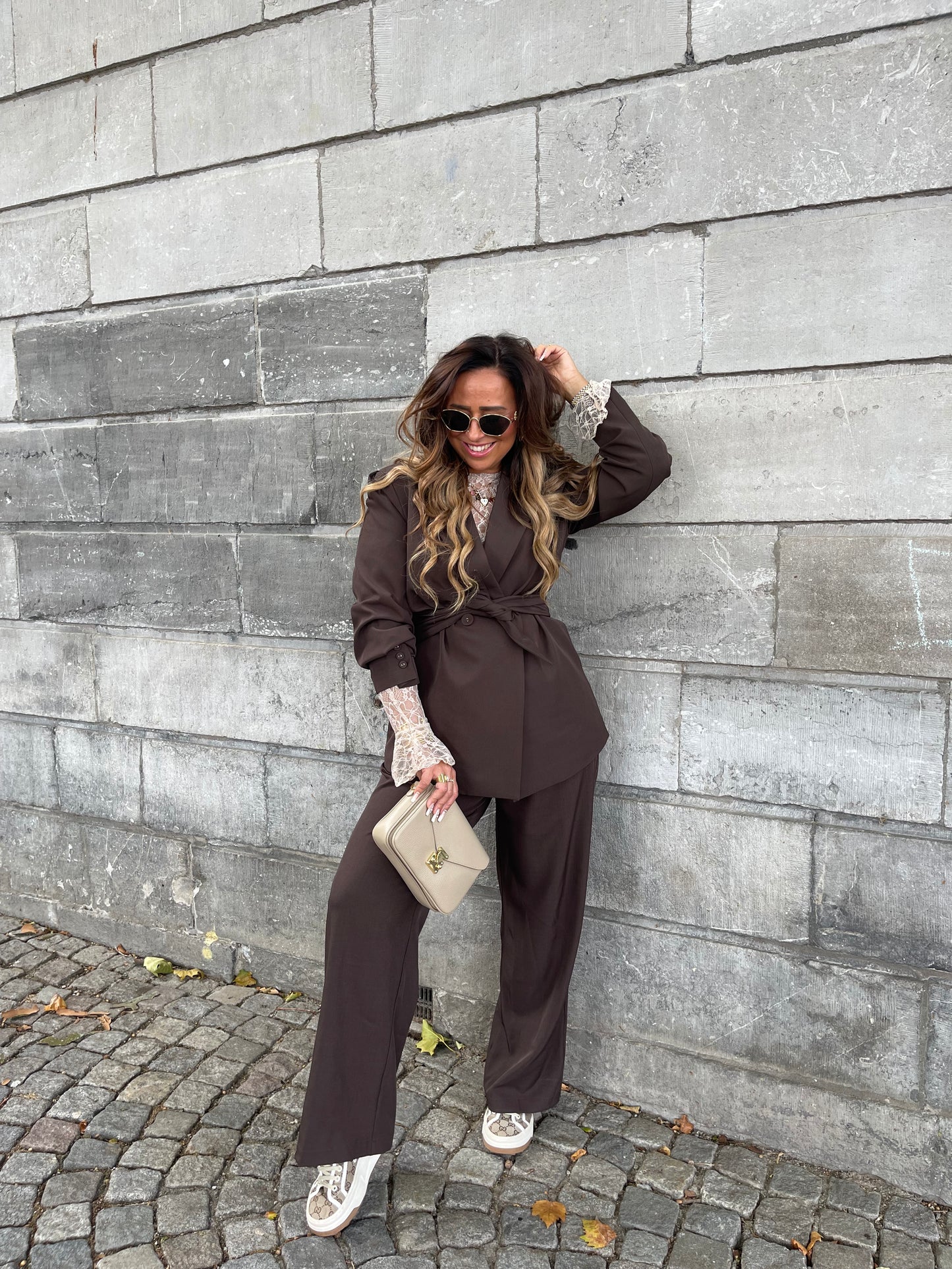 Love Story Blazer Brown