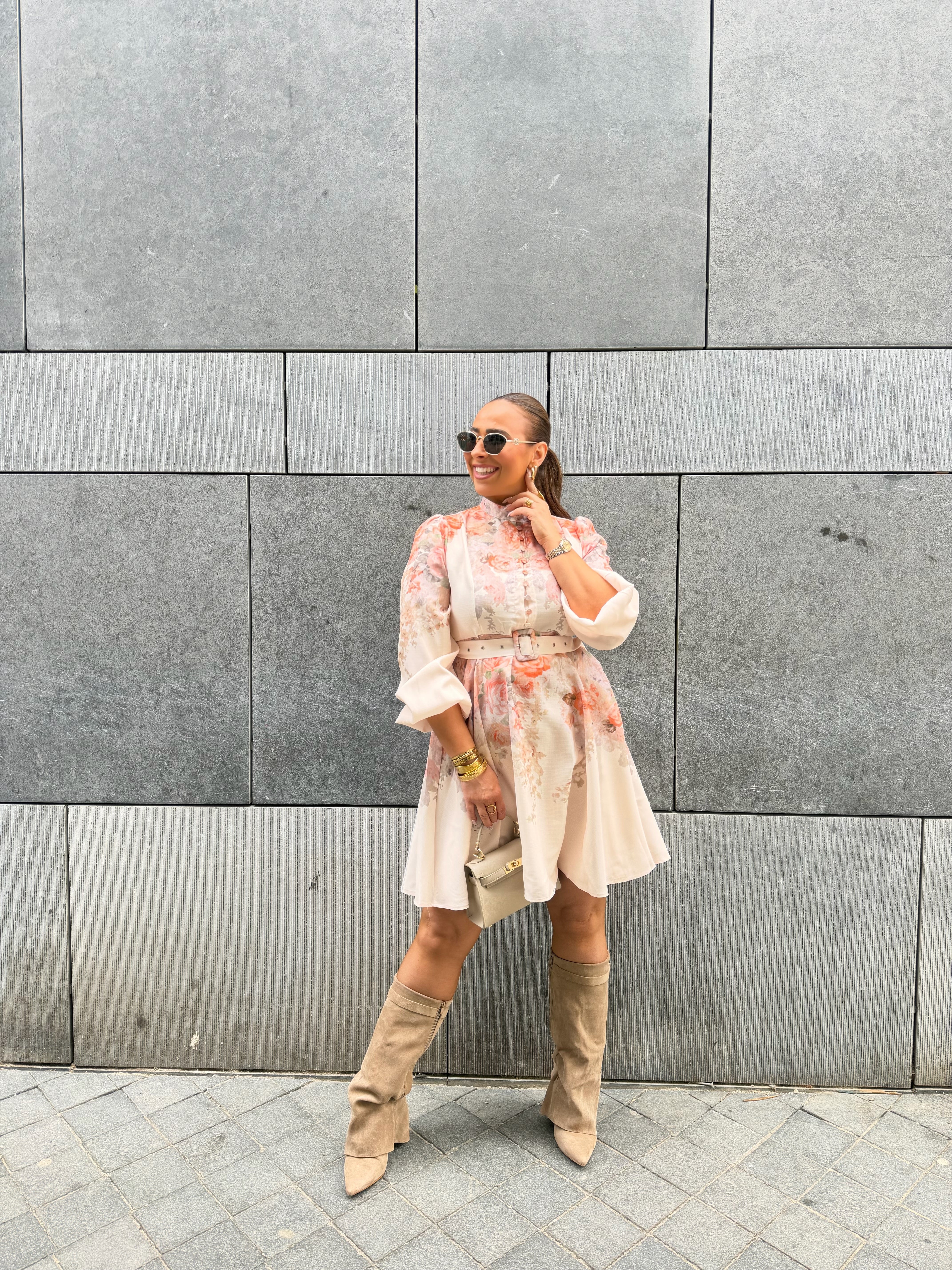 Loonly Lover Dress Orange