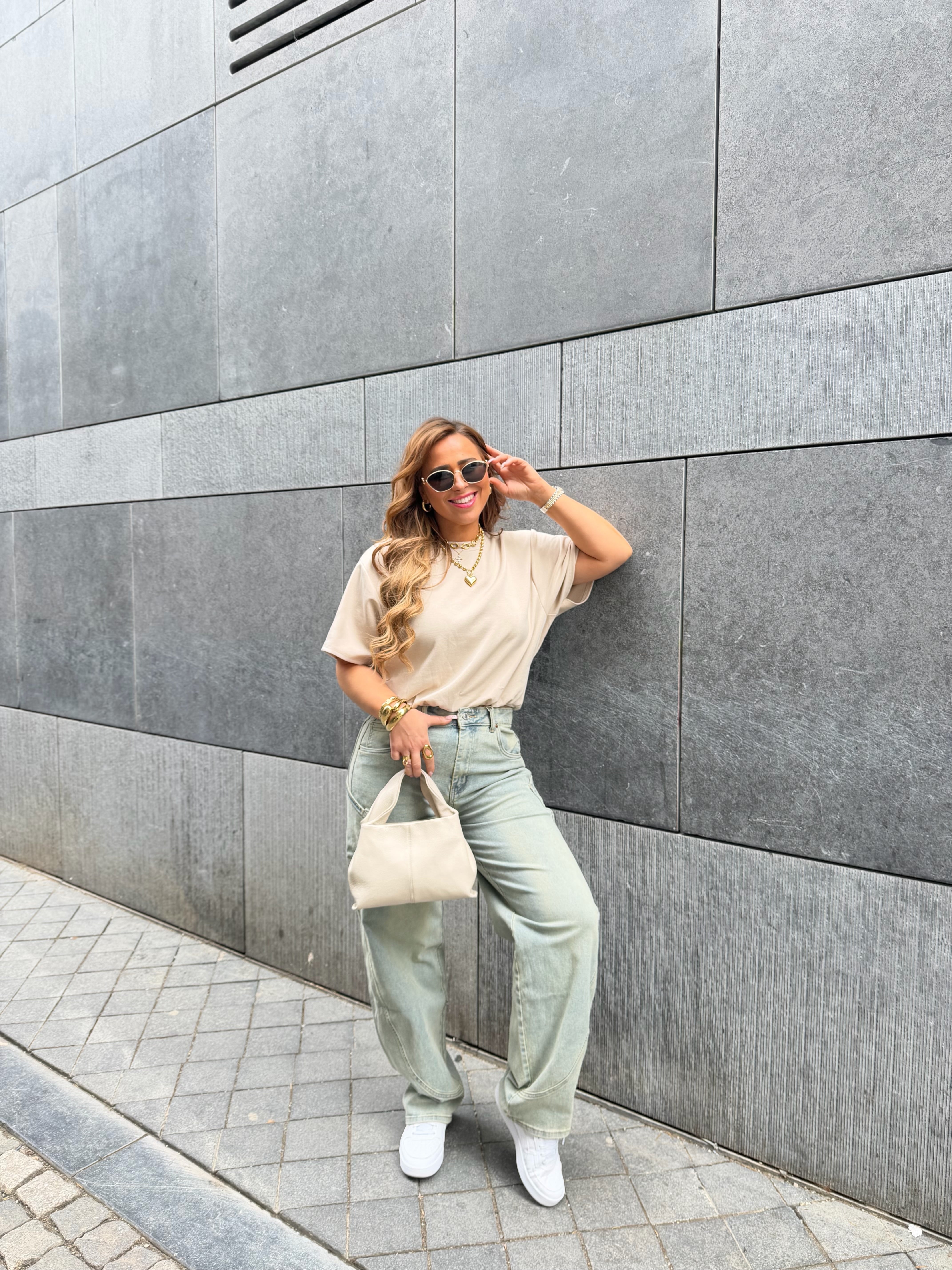 Jeans Balloon Denim Wood