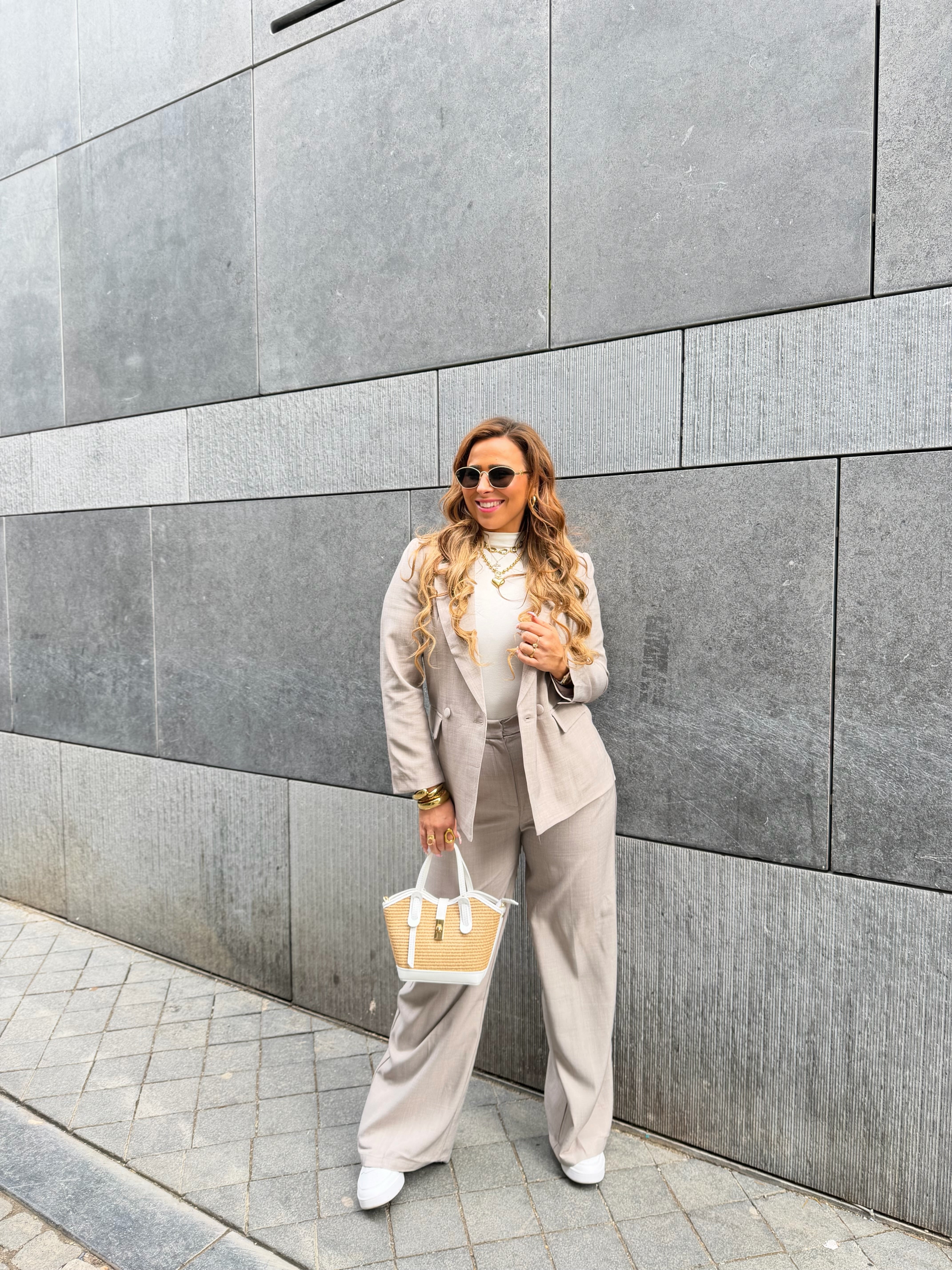 Forever Mine Blazer Taupe