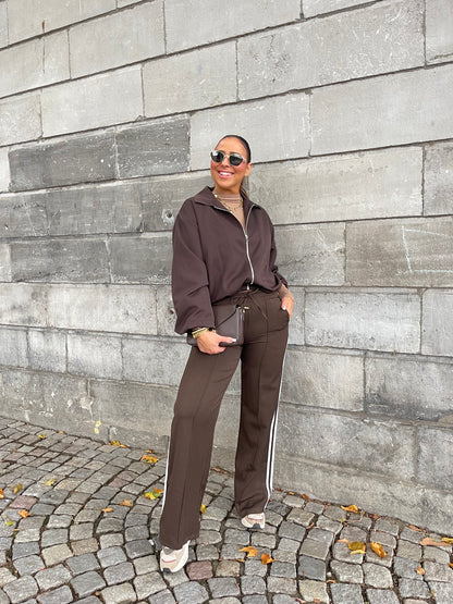 In The Style Jogger Brown