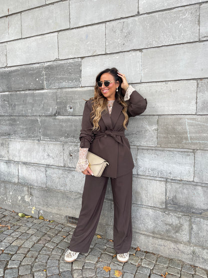 Love Story Blazer Brown