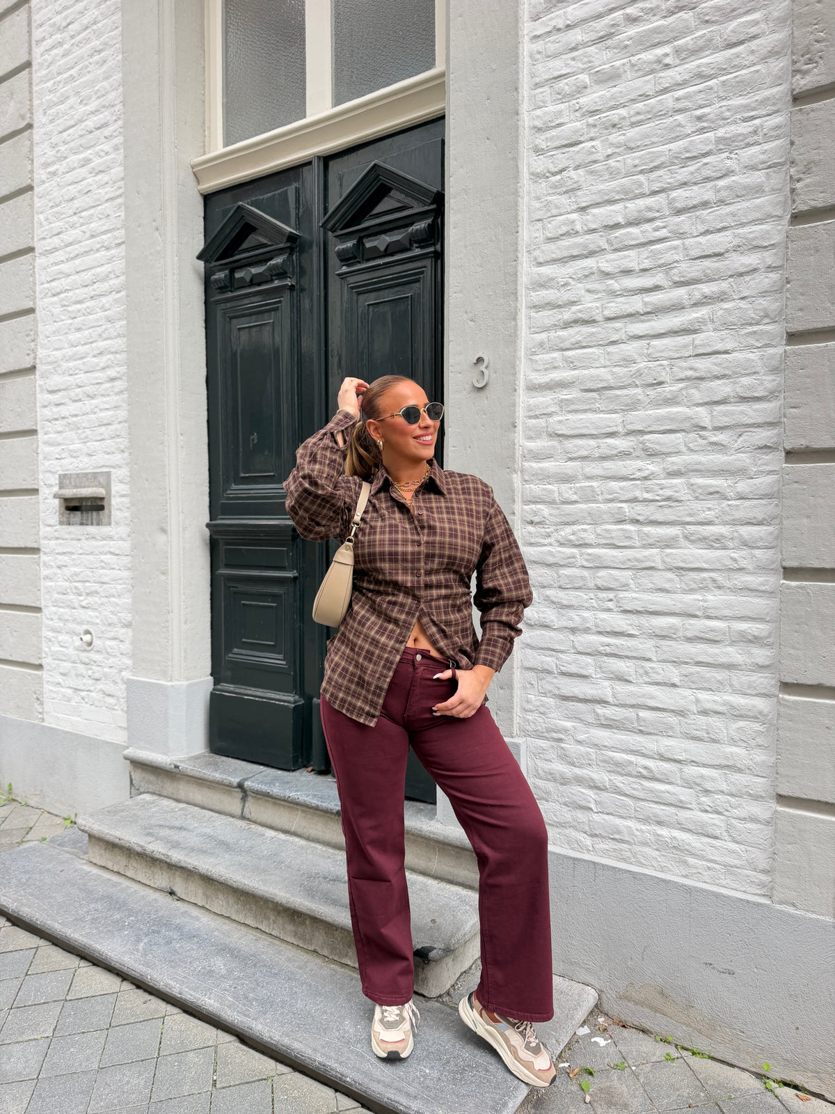 The Wide Way Burgundy