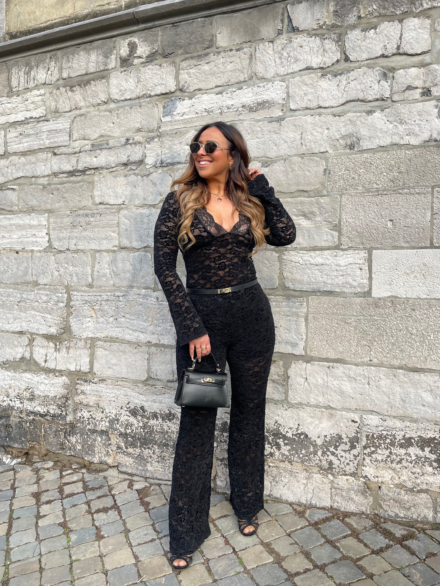 Midnight Lace Lover Body Black - MyBajka