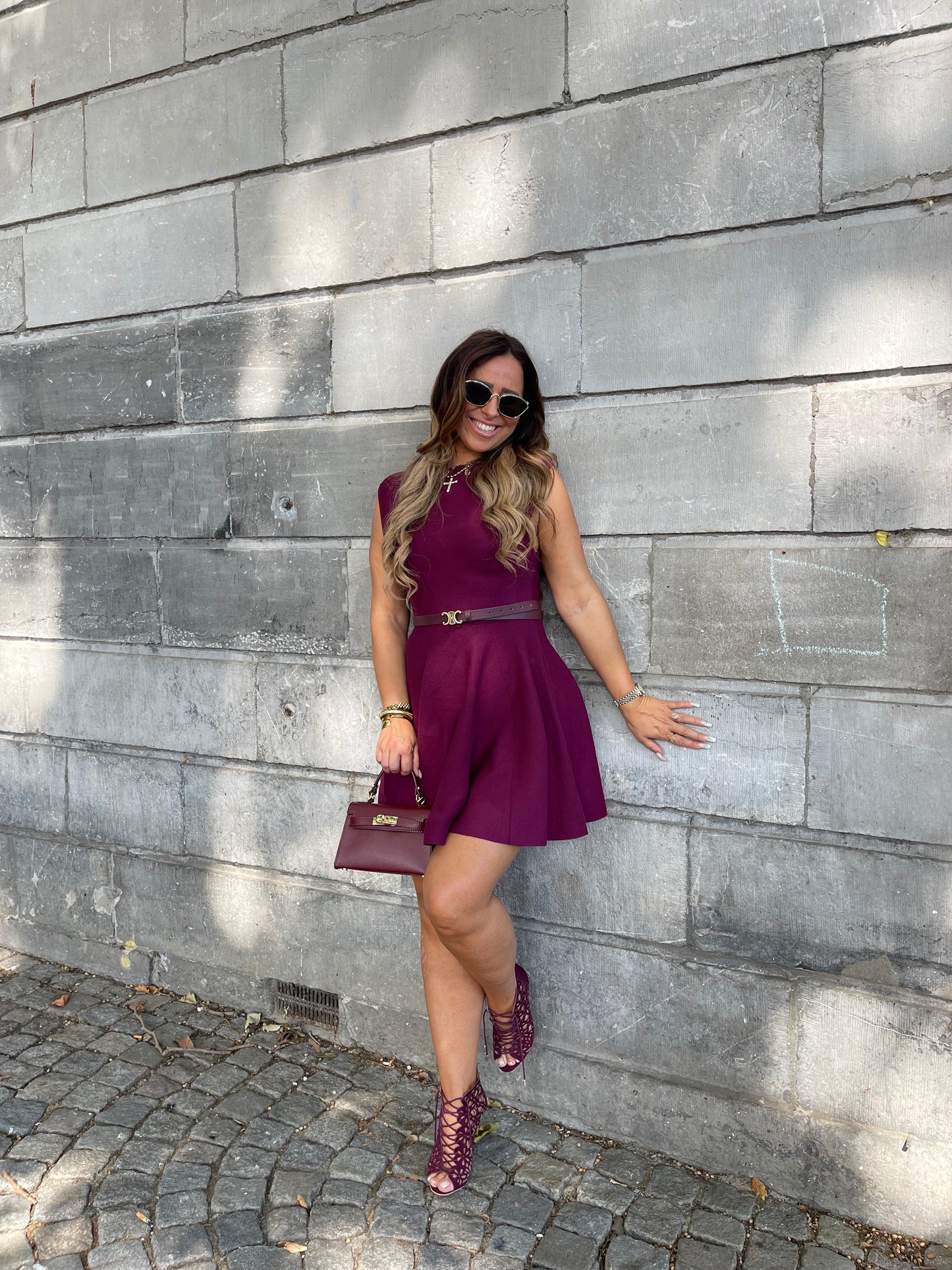Wishing You Were Here Burgundy
