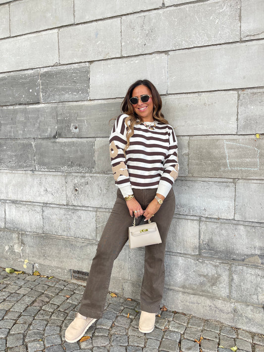 Never Jeans Brown