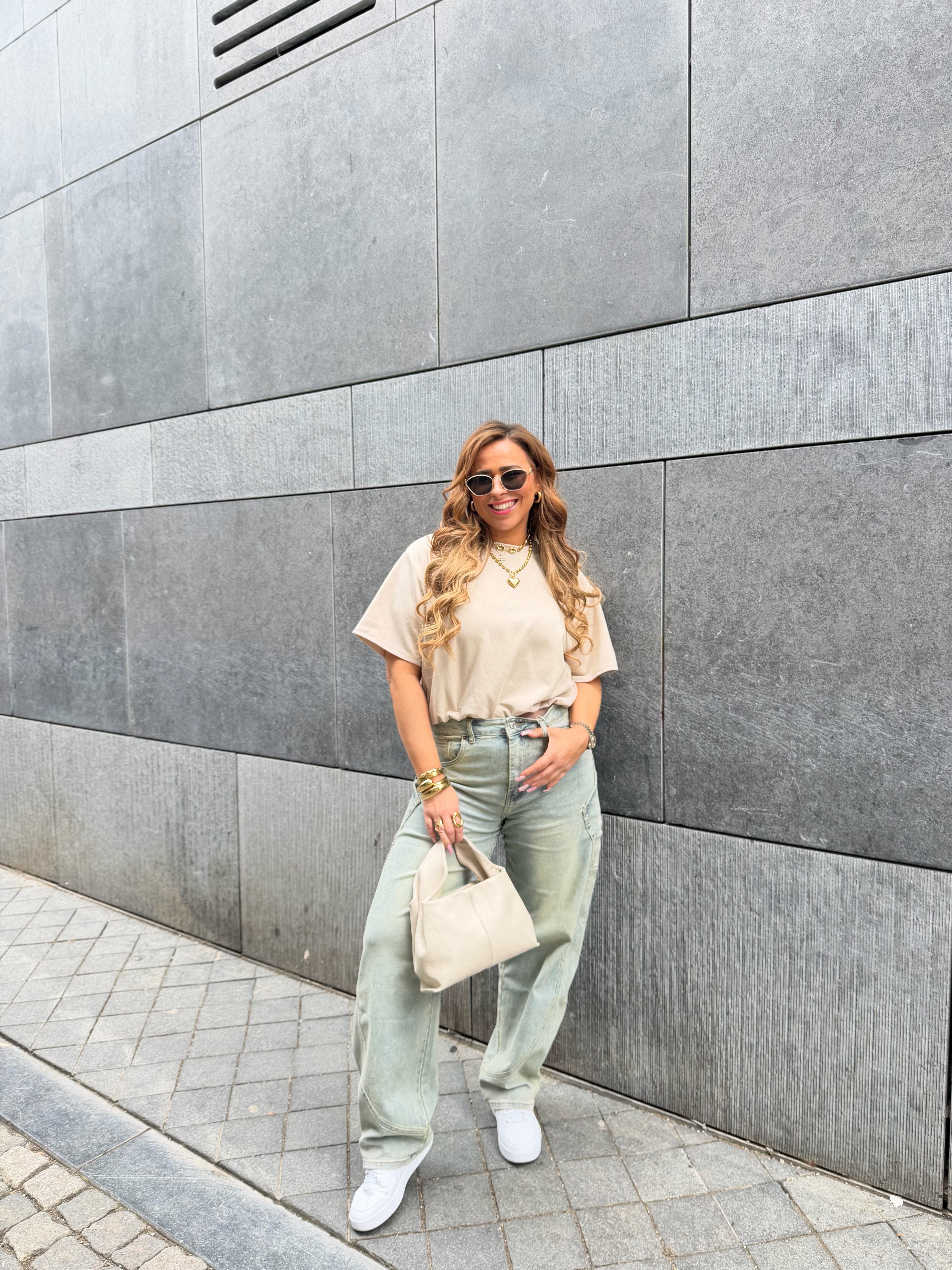 Jeans Balloon Denim Wood