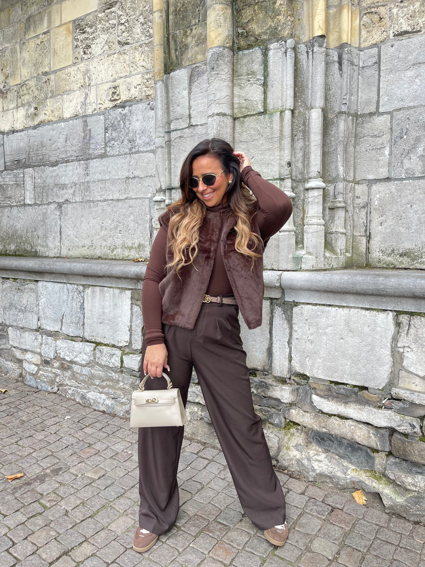 Basic Teddy Gilletje Brown