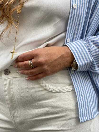 Sunset White Jeans