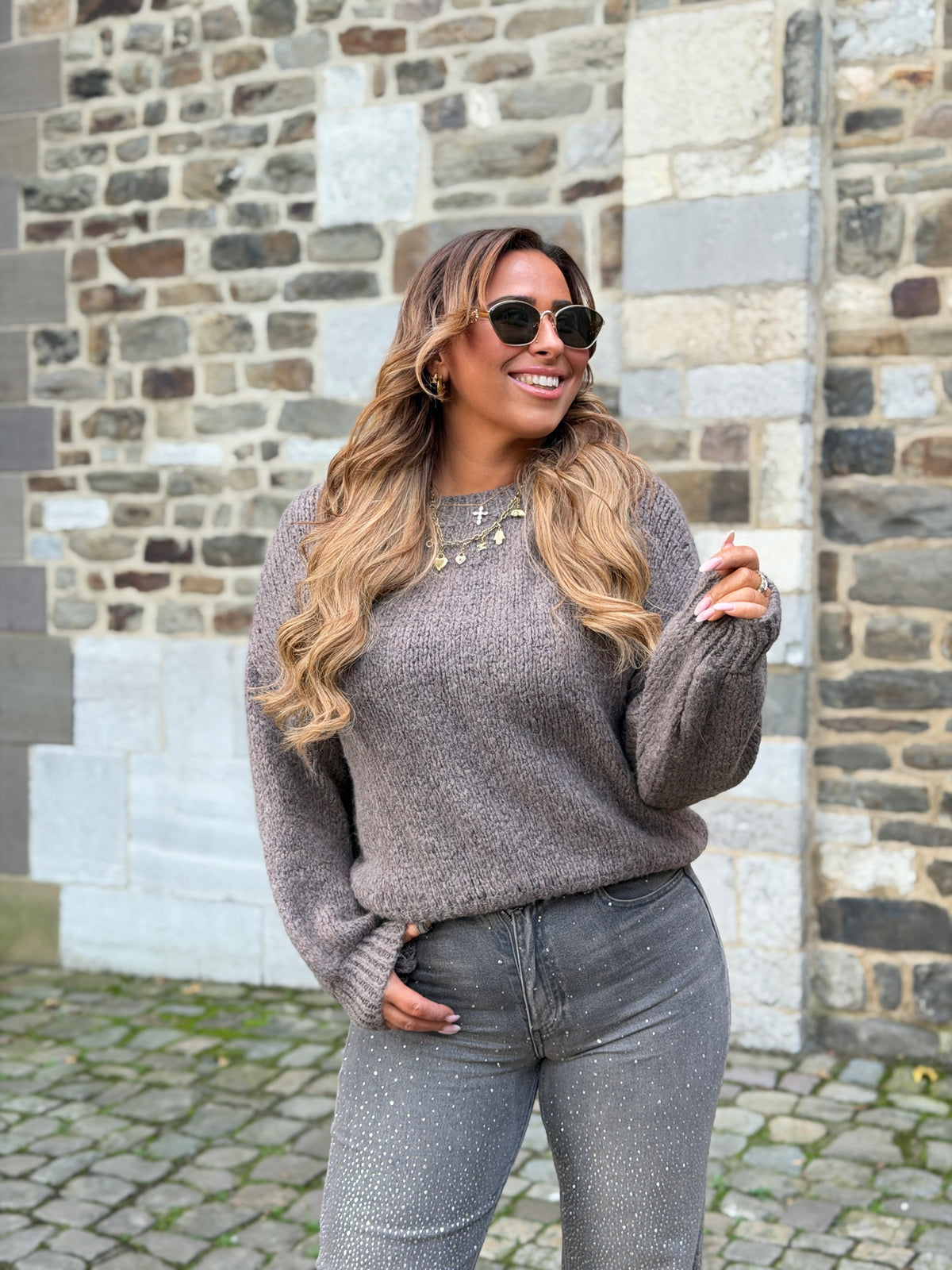 Naomi Sweater Taupe