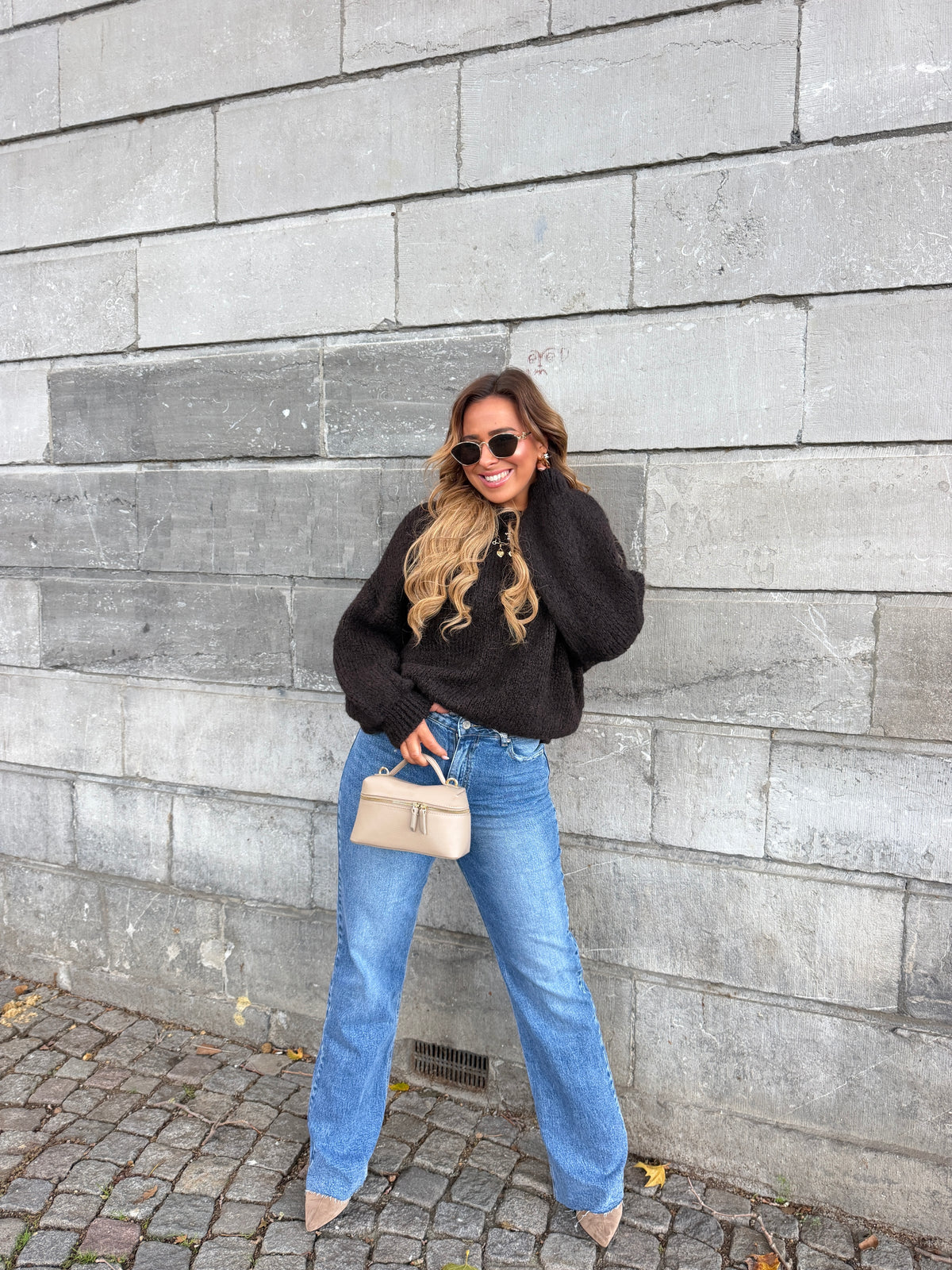 Nami Sweater Choco Brown
