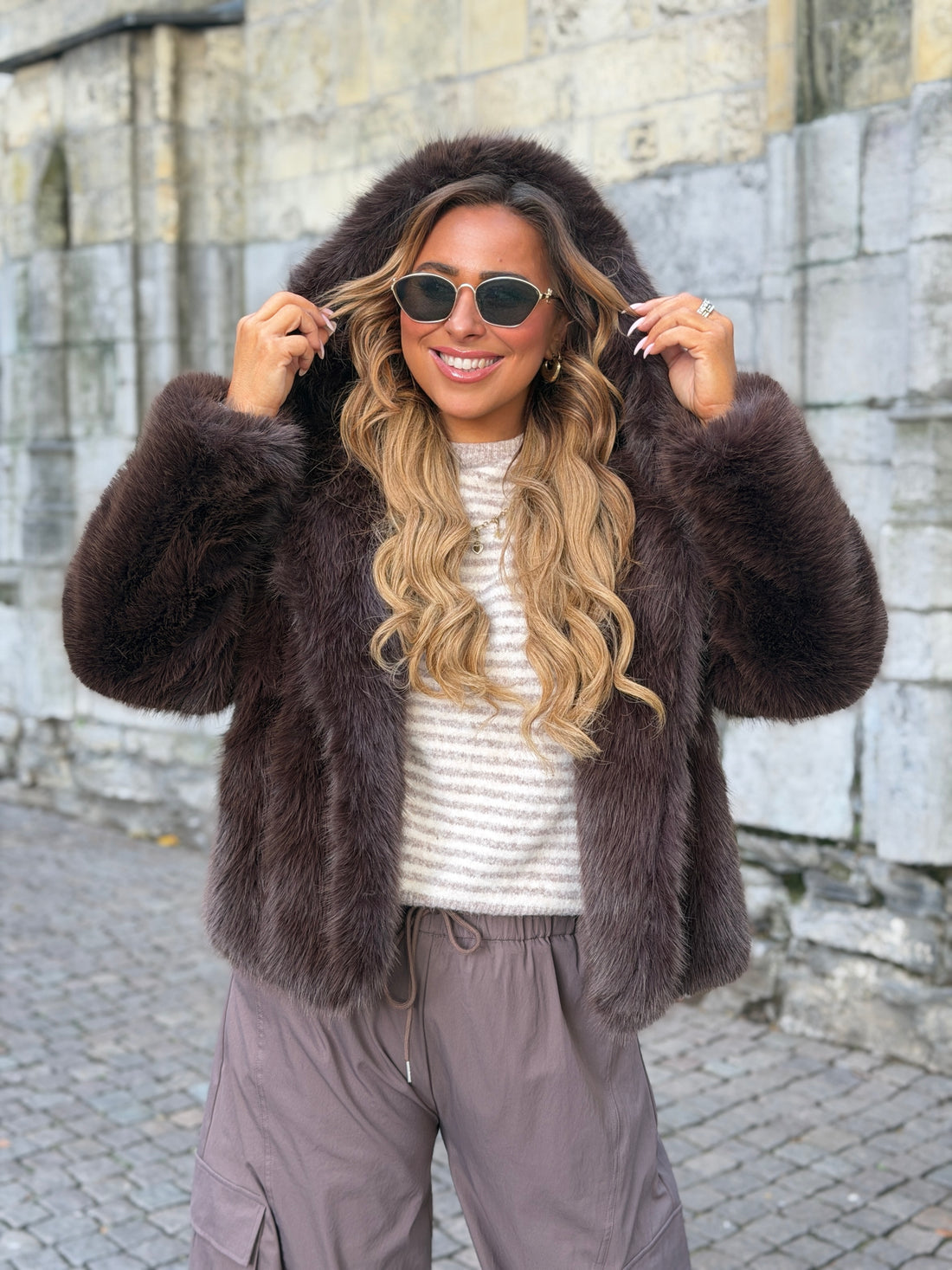 Magical Faux Fur Brown