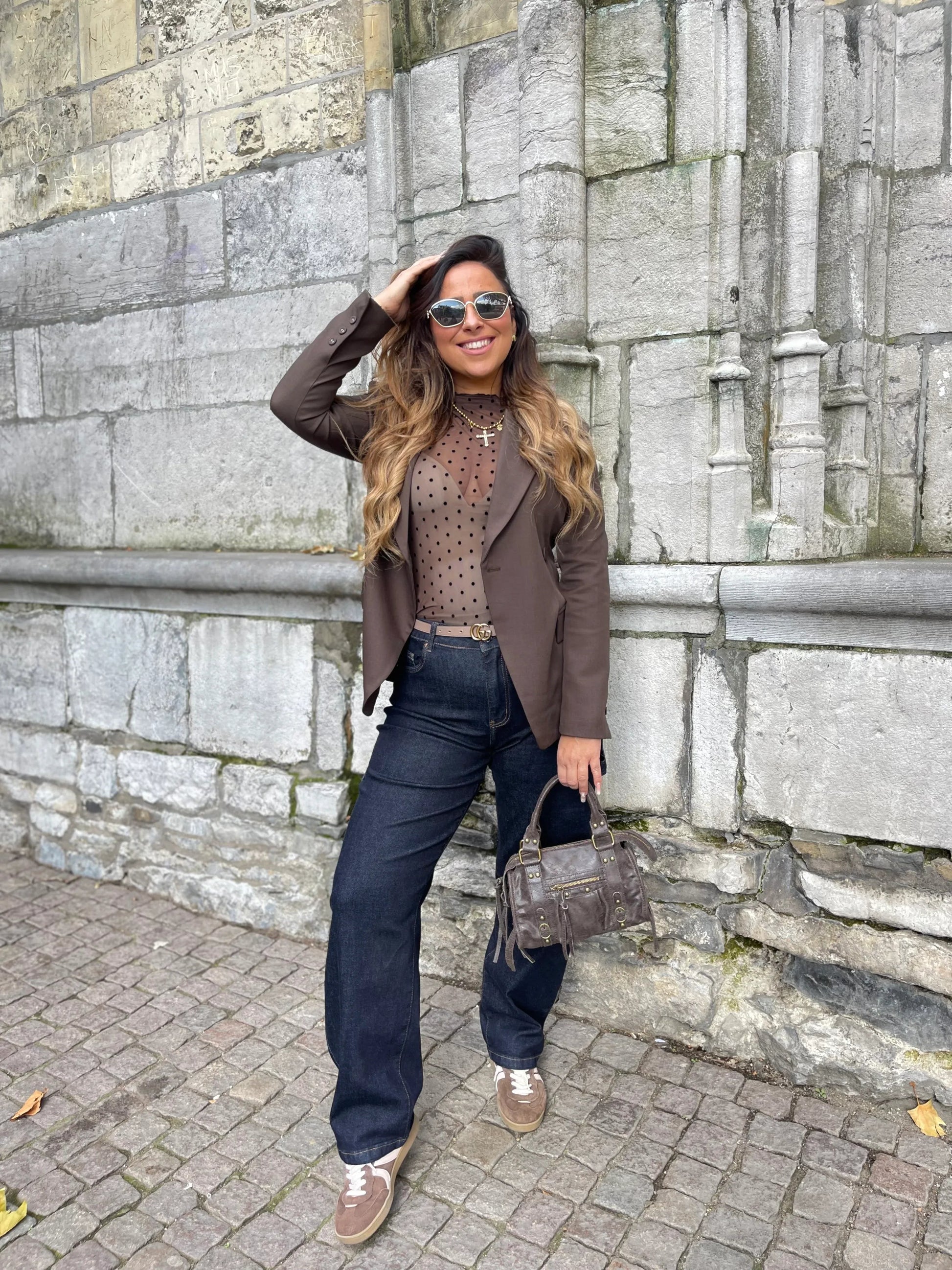 Balloon Jeans Dark Blue - MyBajka