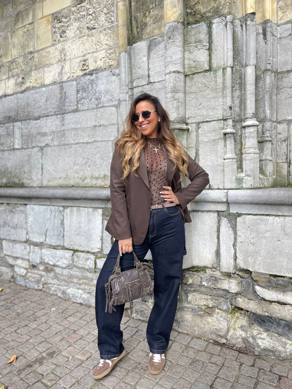 Balloon Jeans Dark Blue - MyBajka