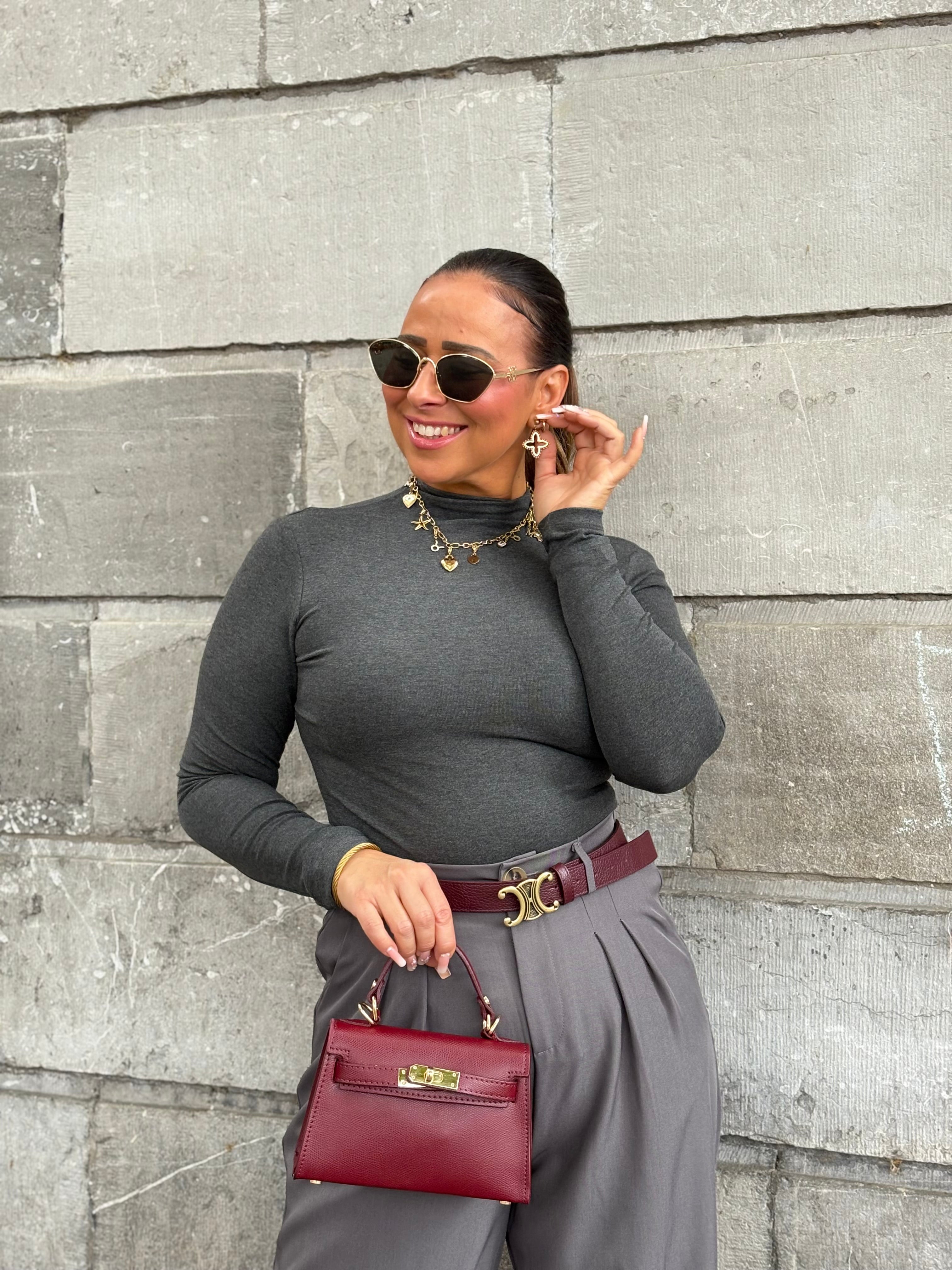 Basic Love Dark Grey Long - MyBajka