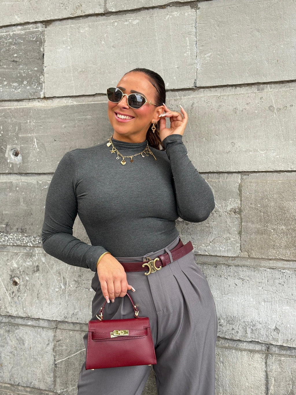 Basic Love Dark Grey Long - MyBajka