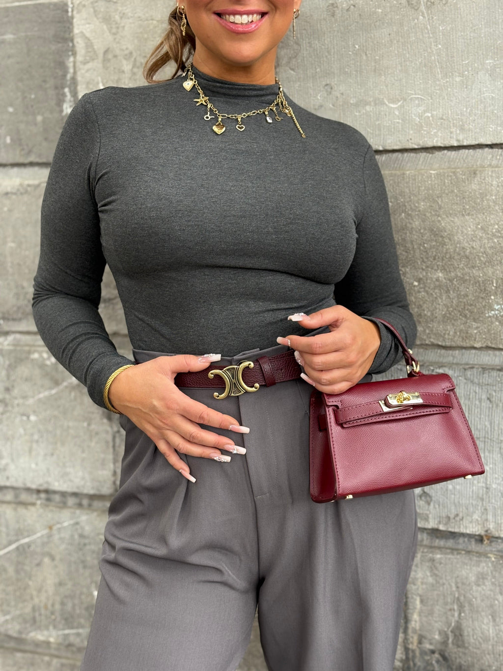 Basic Love Dark Grey Long - MyBajka