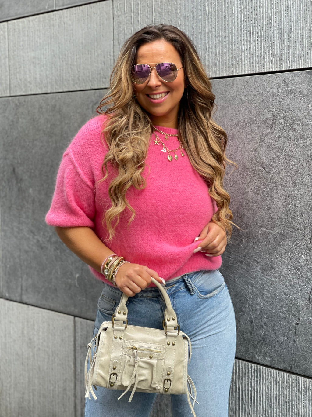 Chloe Sweat Bubblegum Pink - MyBajka