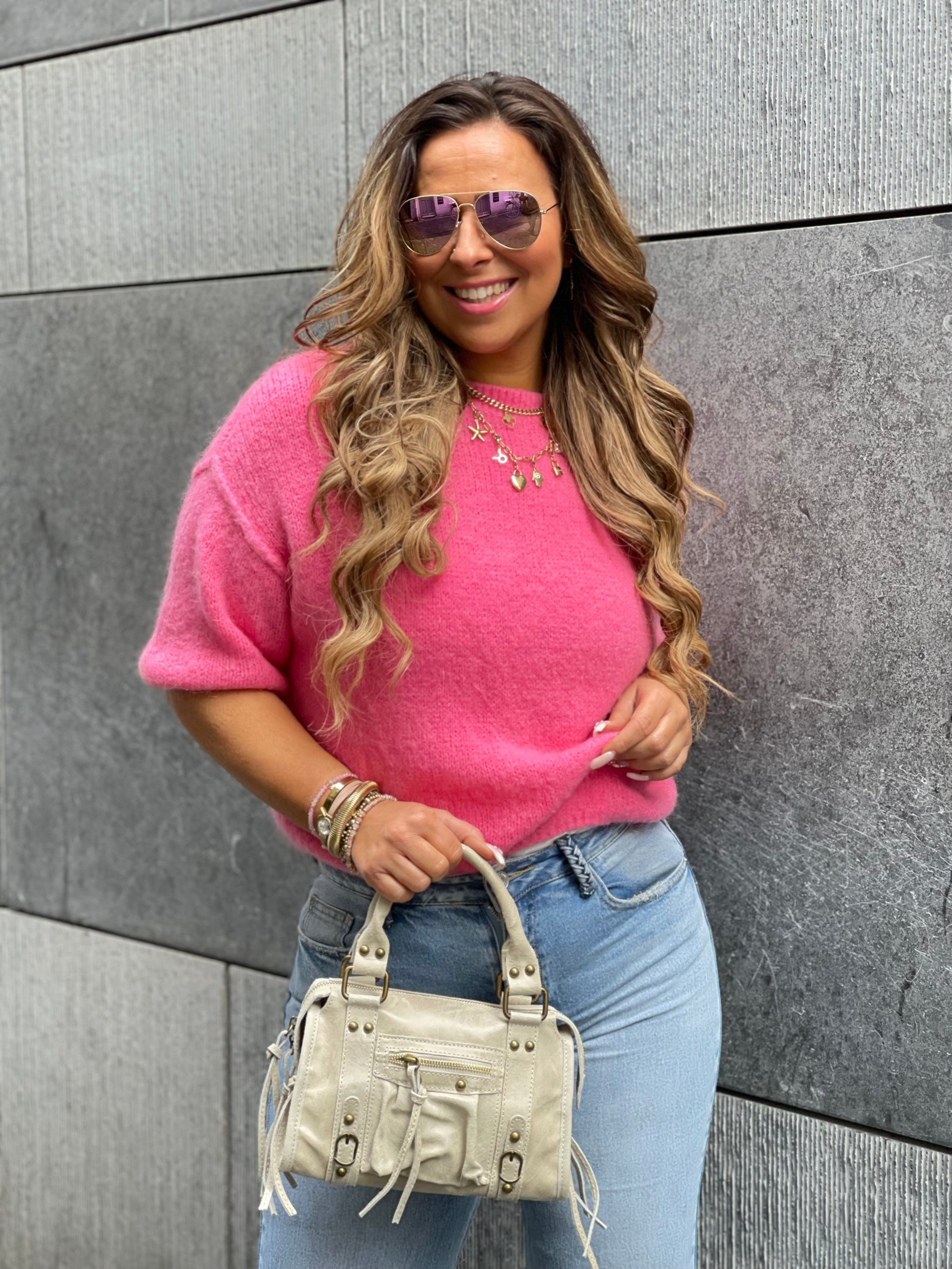 Chloe Sweat Bubblegum Pink - MyBajka