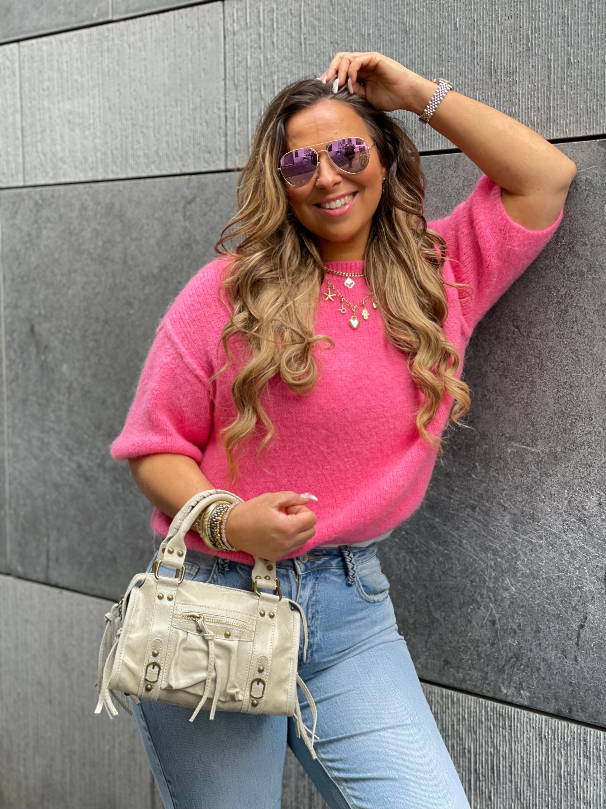 Chloe Sweat Bubblegum Pink - MyBajka