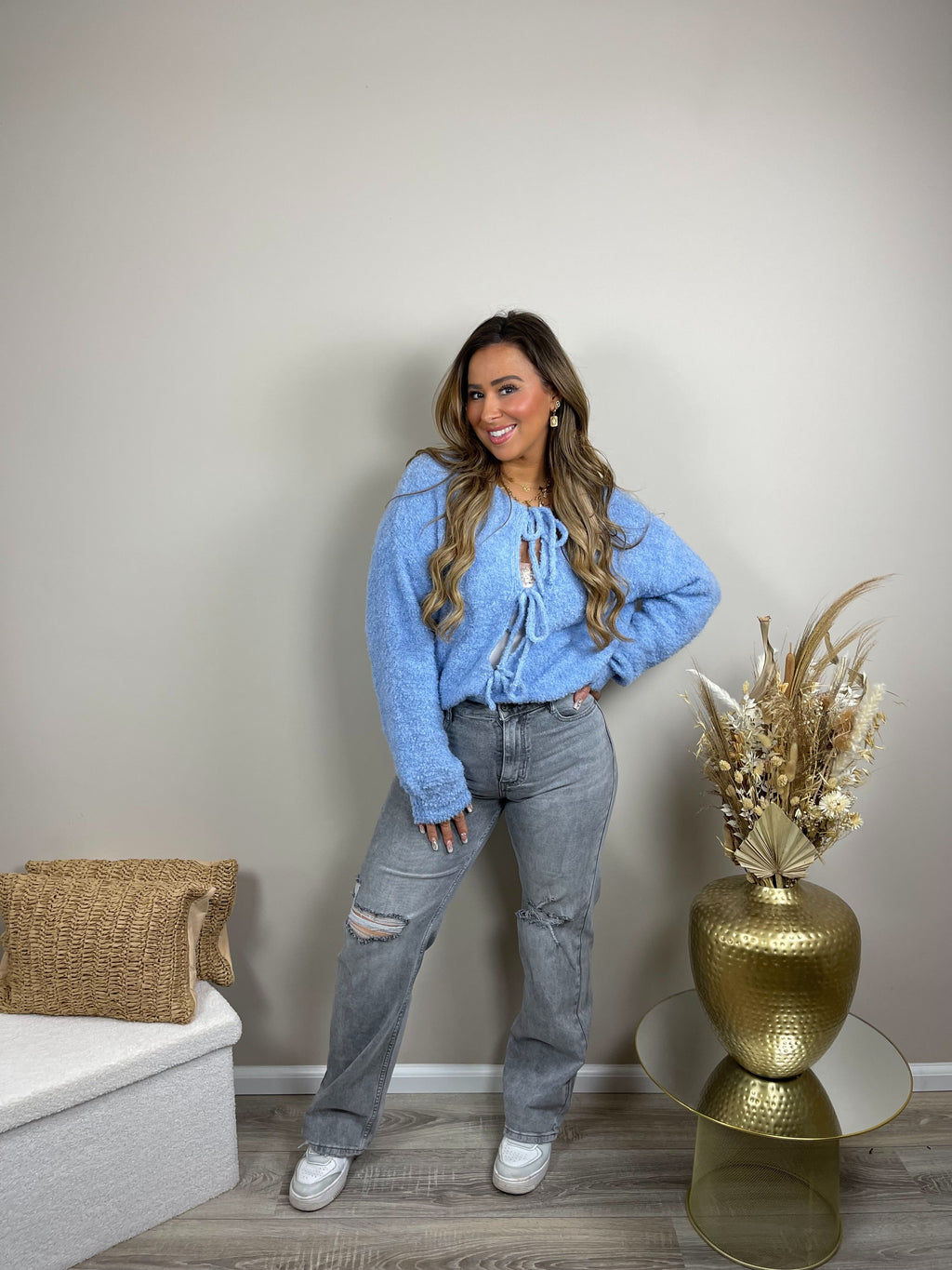 Iconic Wide Leg Grey - MyBajka