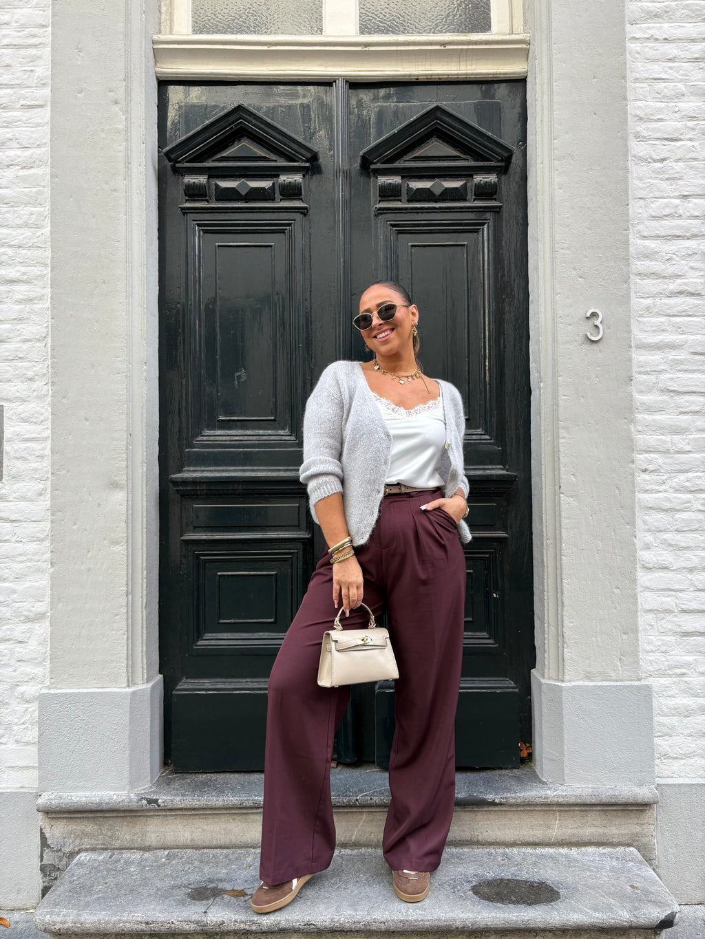 Love The Vibes Cardigan Grey - MyBajka