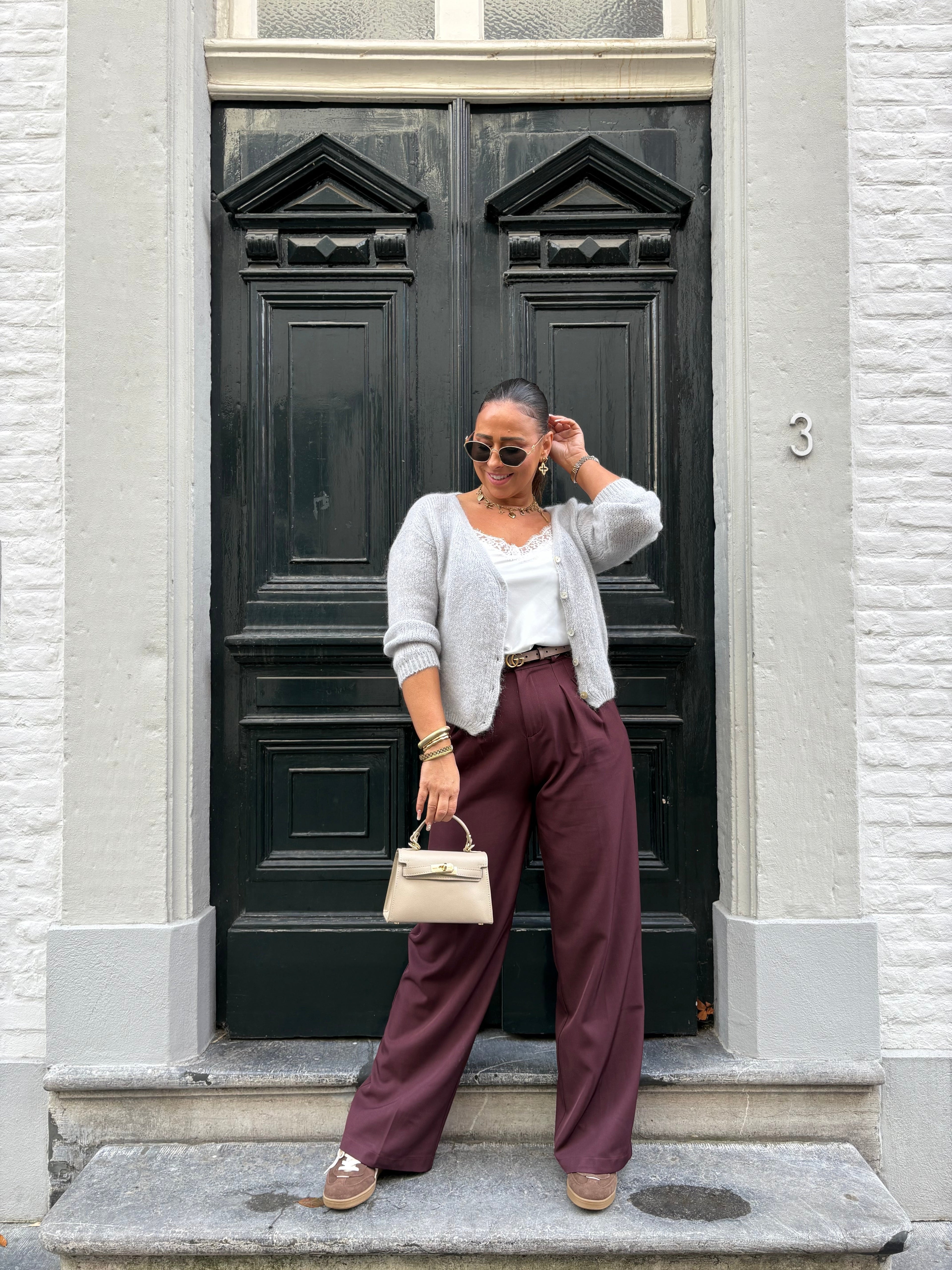 Love The Vibes Cardigan Grey - MyBajka