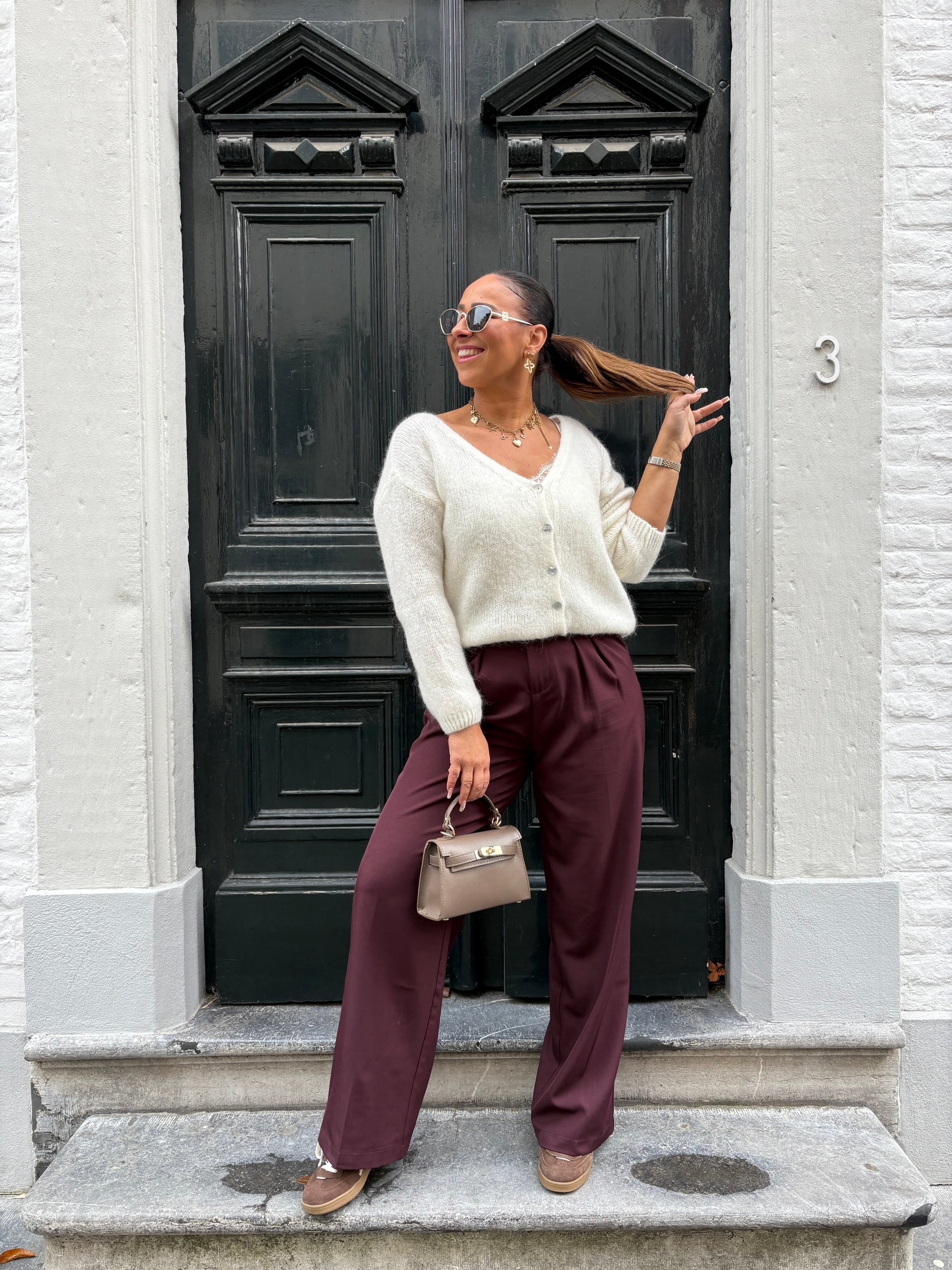 Love The Vibes Cardigan White - MyBajka