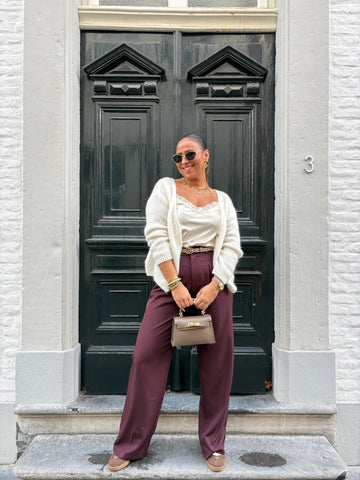 Love The Vibes Cardigan White - MyBajka