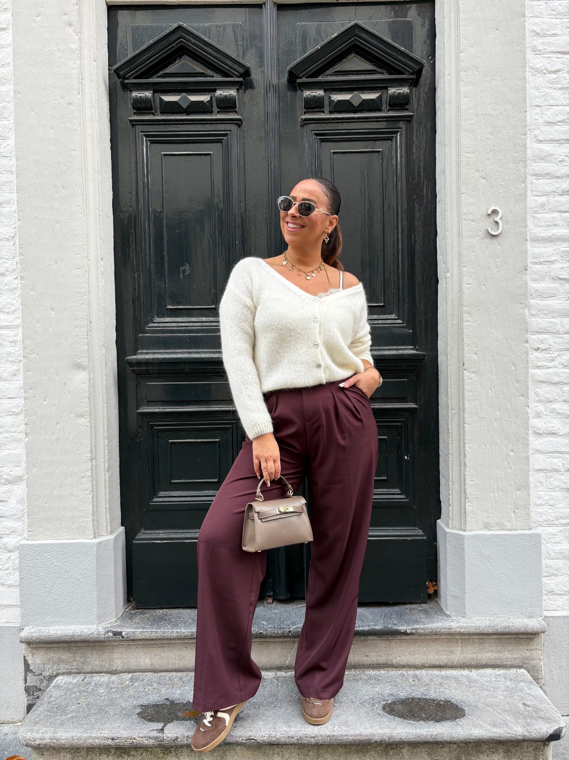 Love The Vibes Cardigan White - MyBajka