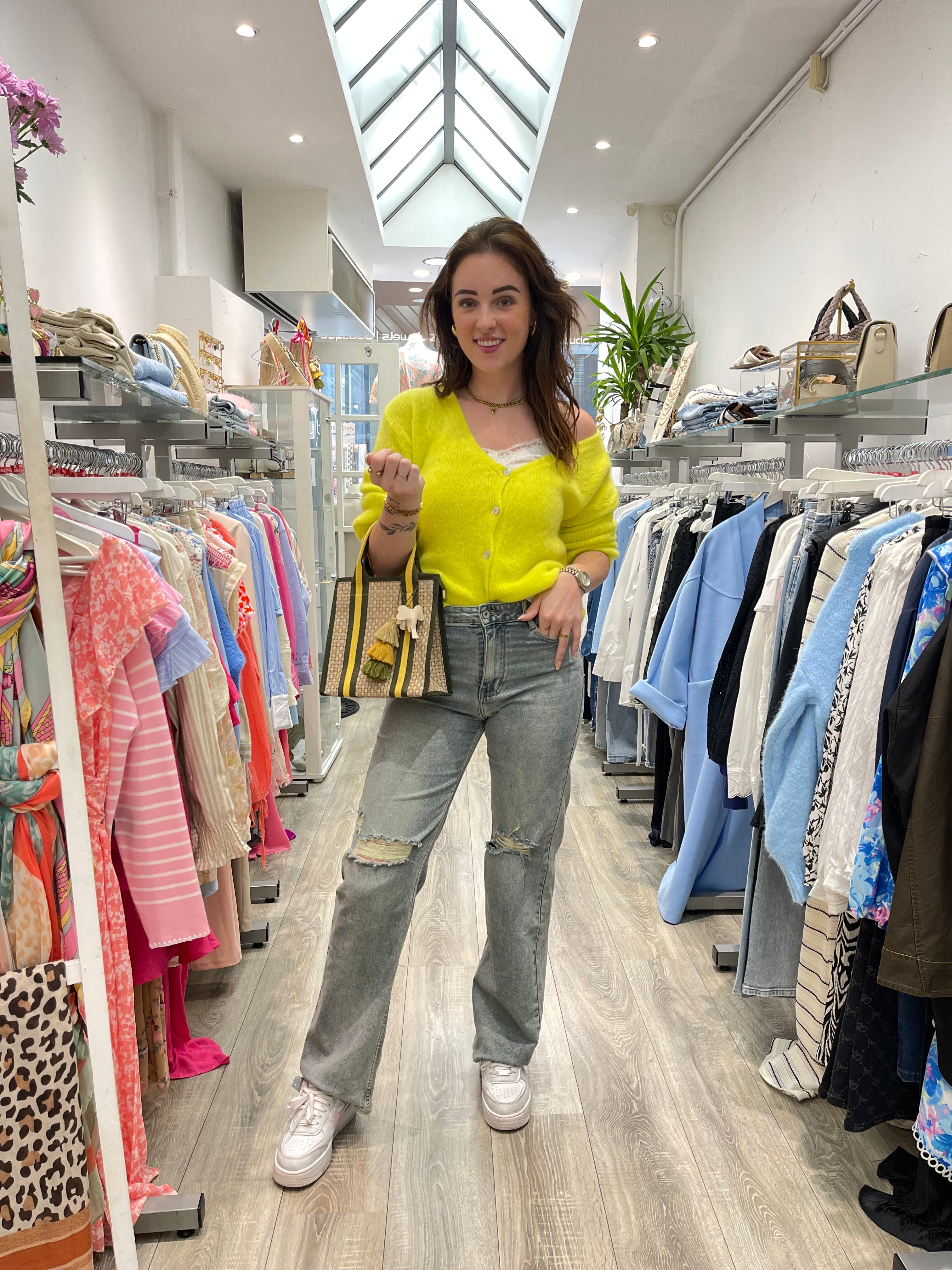 Love The Vibes Cardigan Yellow - MyBajka