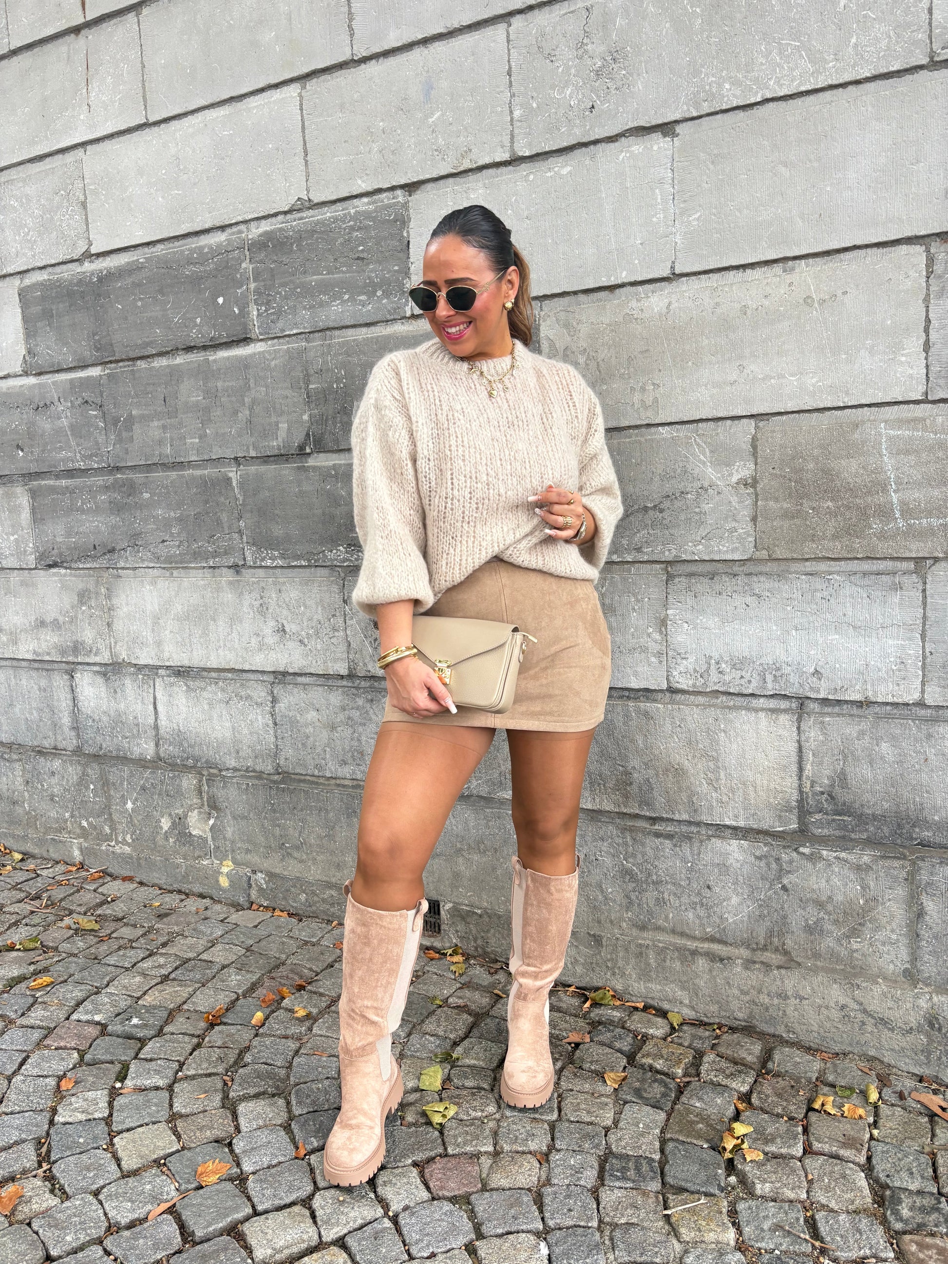 Mila Sweater Beige - MyBajka