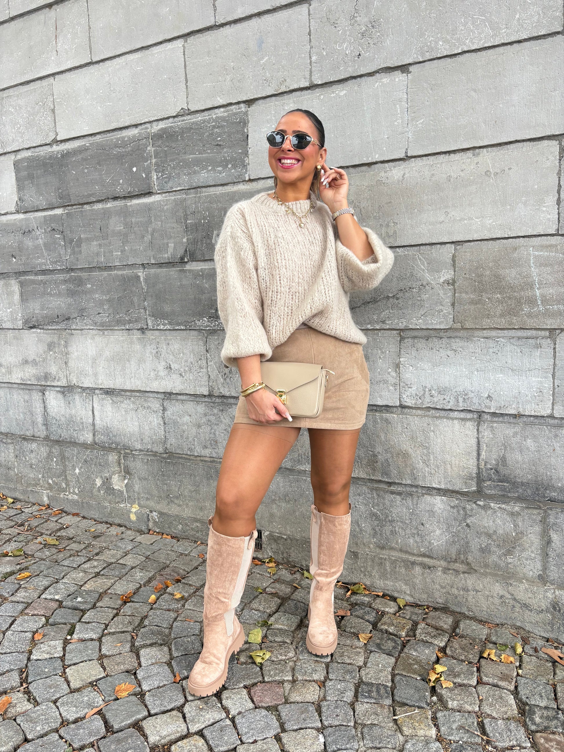 Mila Sweater Beige - MyBajka