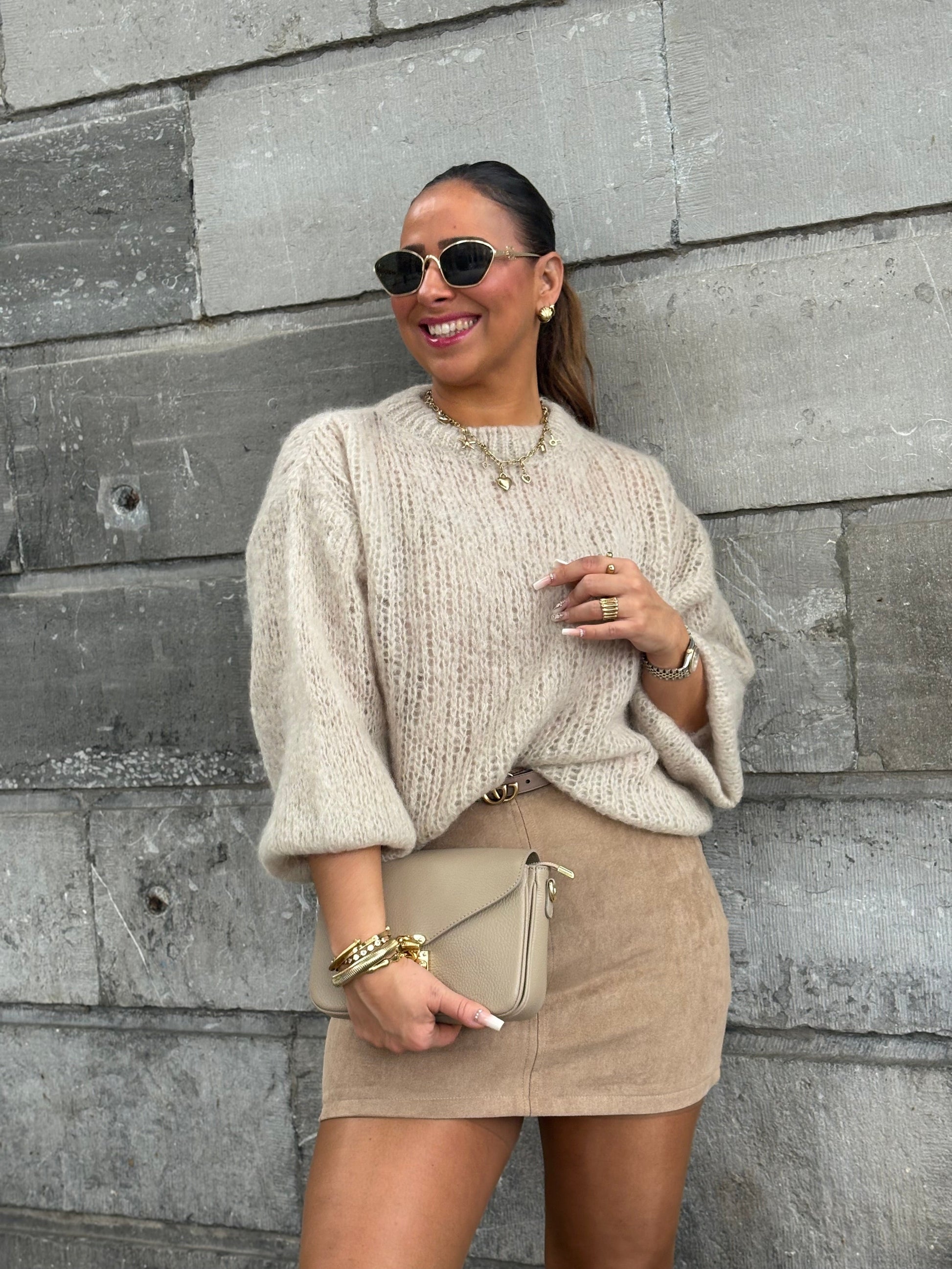 Mila Sweater Beige - MyBajka