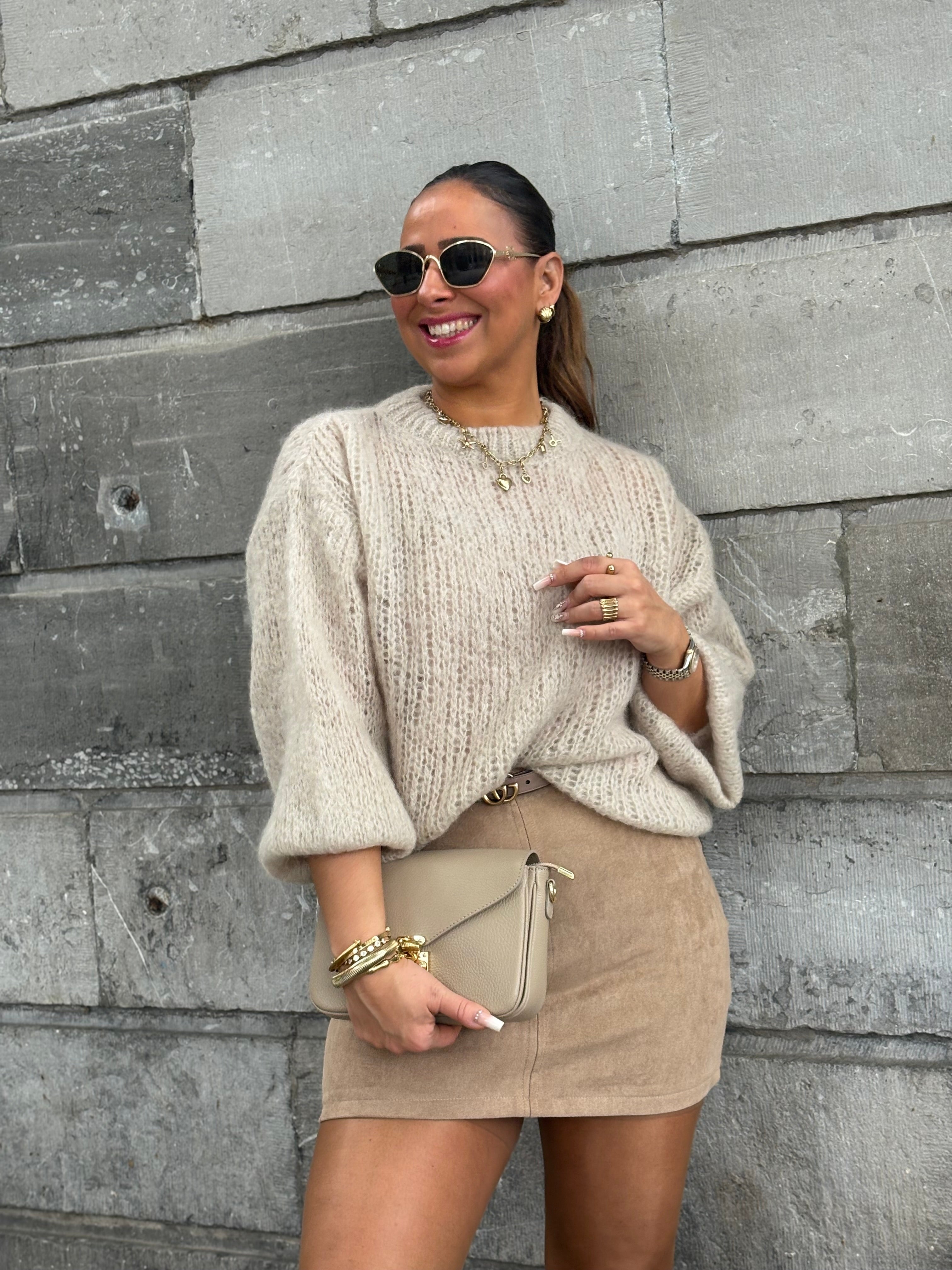 Mila Sweater Beige - MyBajka