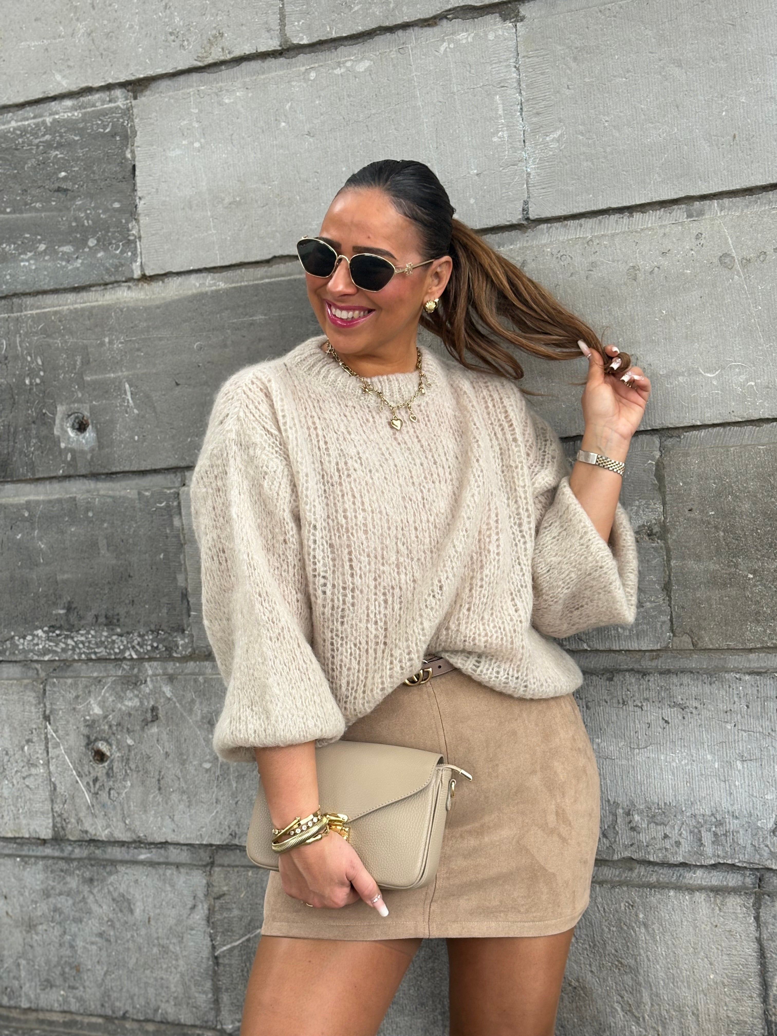 Mila Sweater Beige - MyBajka