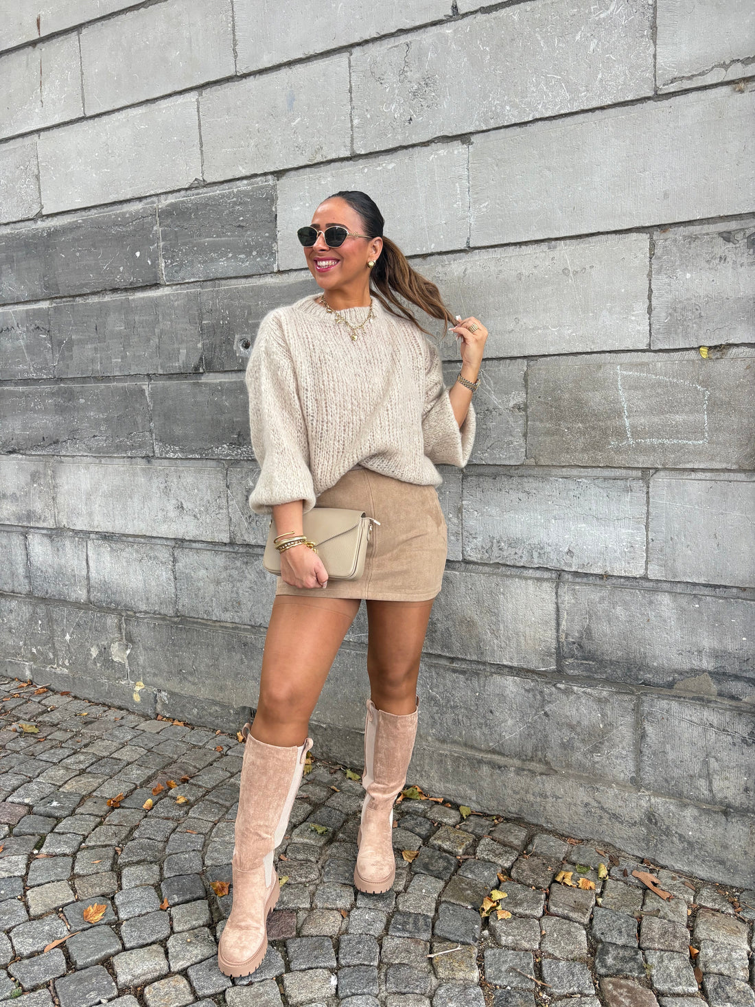 Mila Sweater Beige - MyBajka